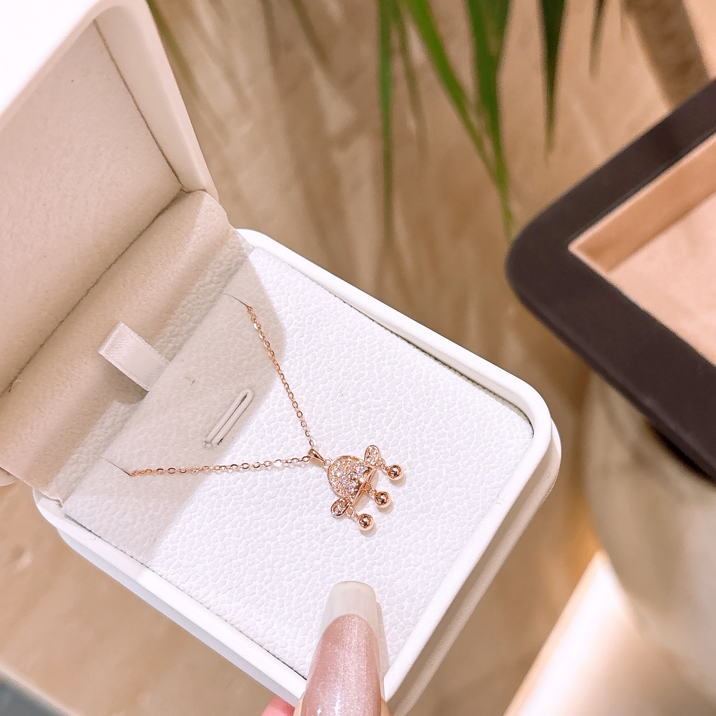 ロマンチック925シルバーネックレスゴールド 卒業