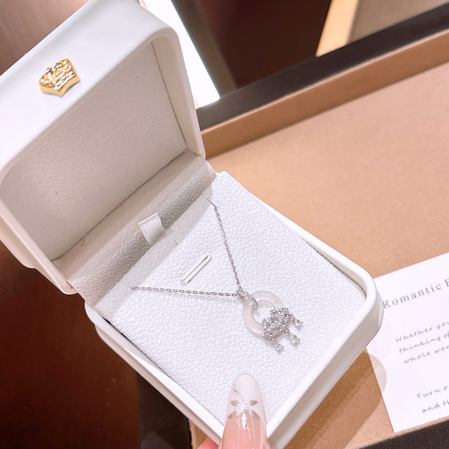 森ガール純銀ネックレスシルバー 自分へのご褒美