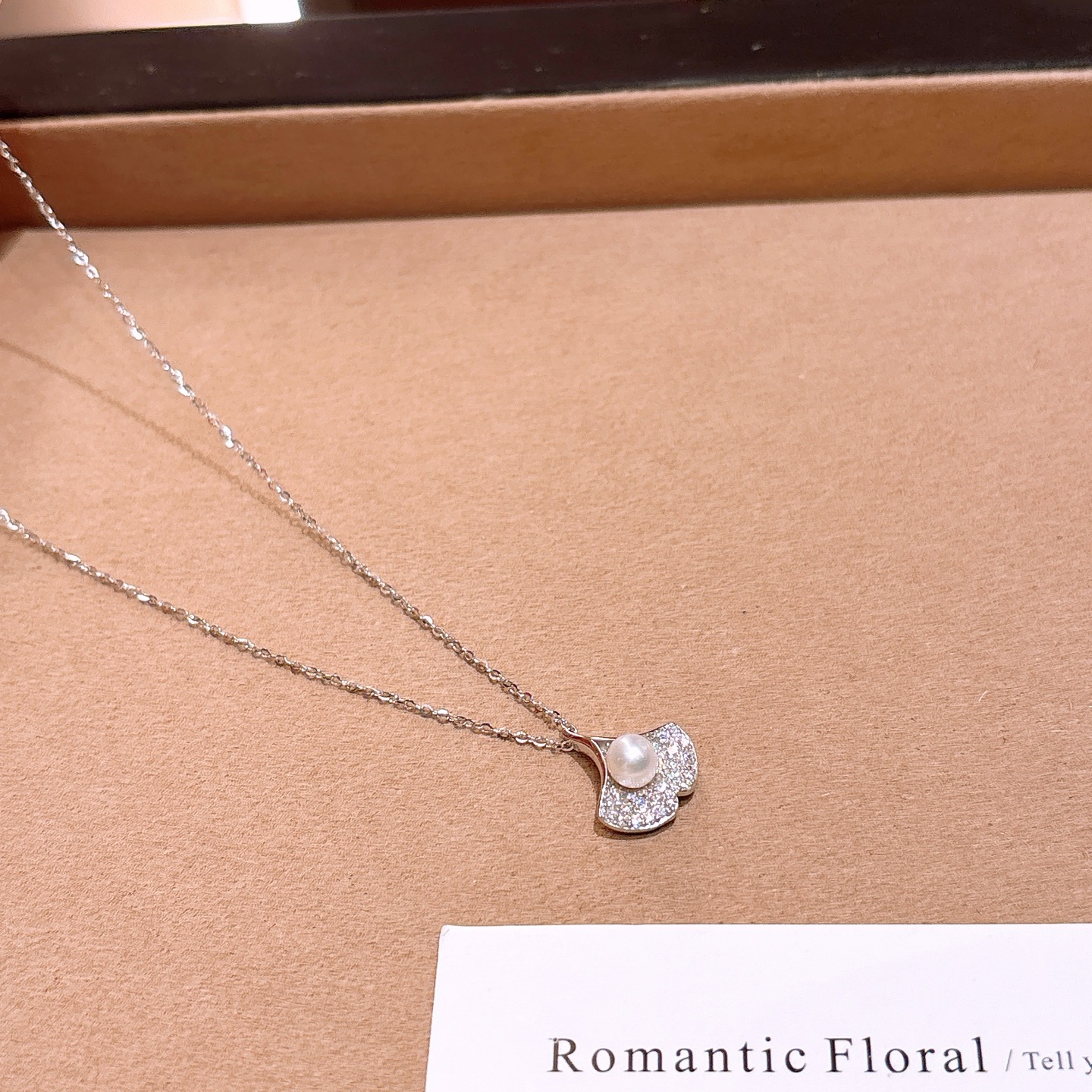 Allergiearmes Silber Moissanit Kette Ätherisch Geständnis Gold