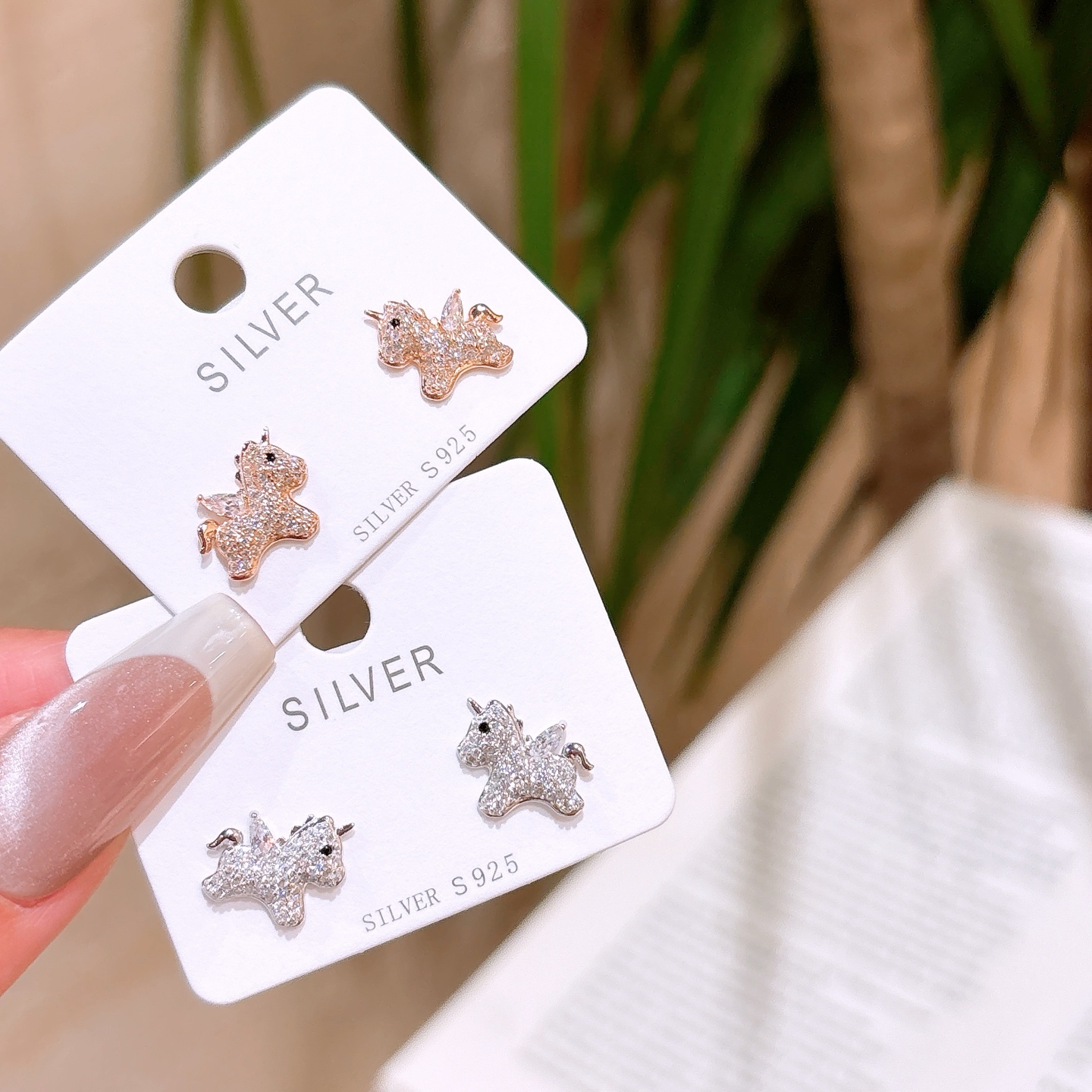 柔らかニッケル無添加銀イヤリングシルバー ギフト