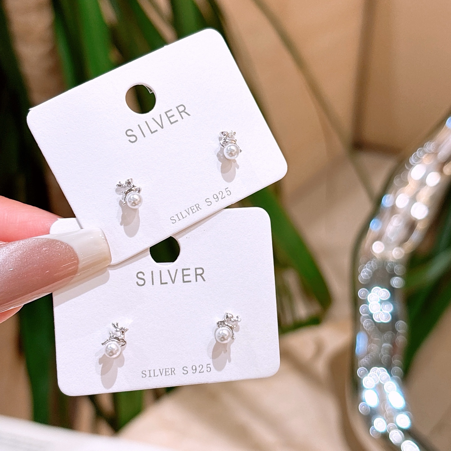 精巧925シルバーイヤリングゴールド 自分へのご褒美