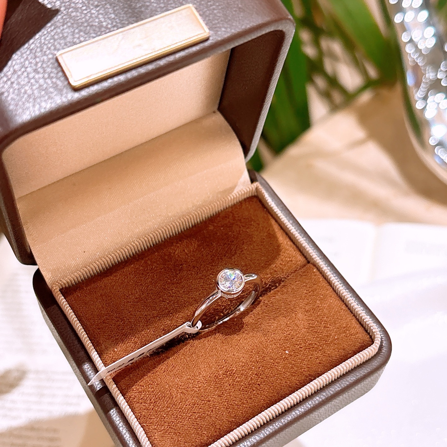 Low Allergy Silver Moissanite Ring Playful Annual Party Silver