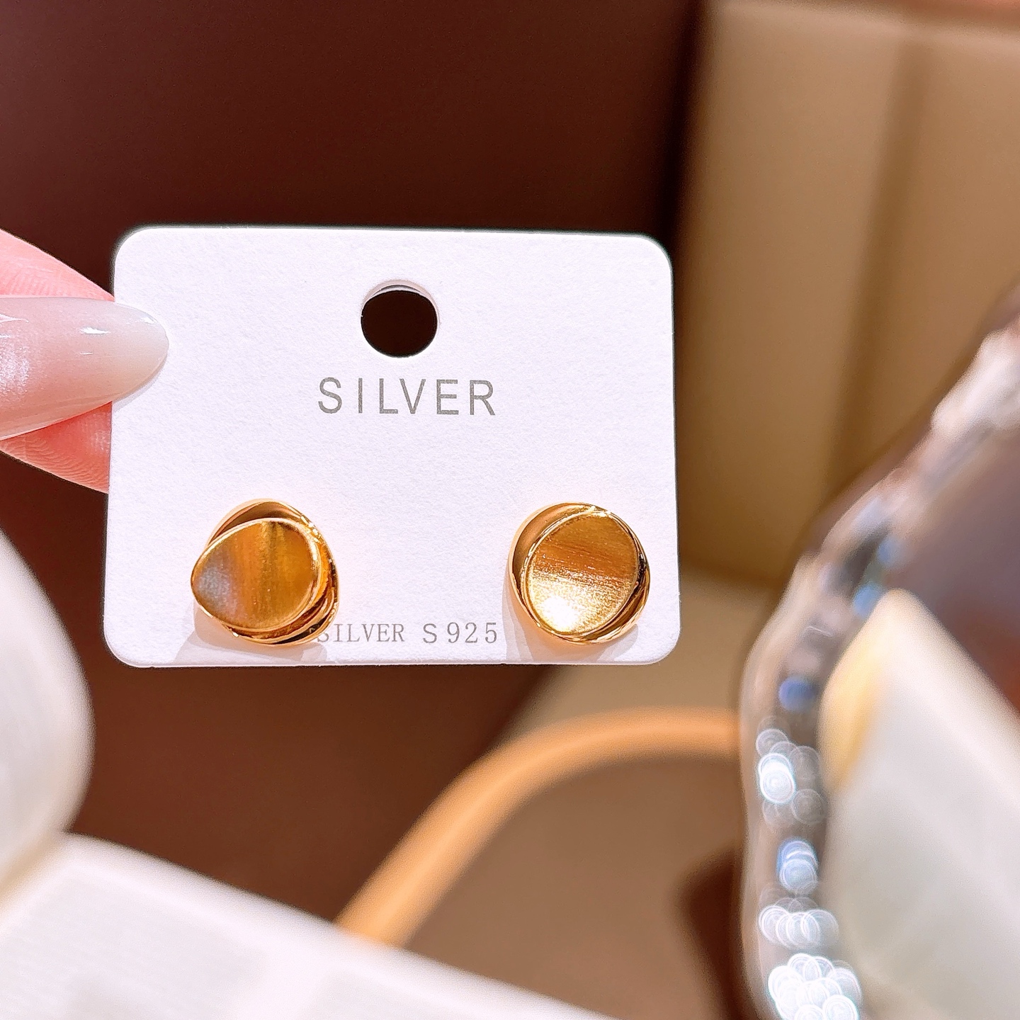 フレッシュS925スターリングシルバーイヤリングシルバー 卒業