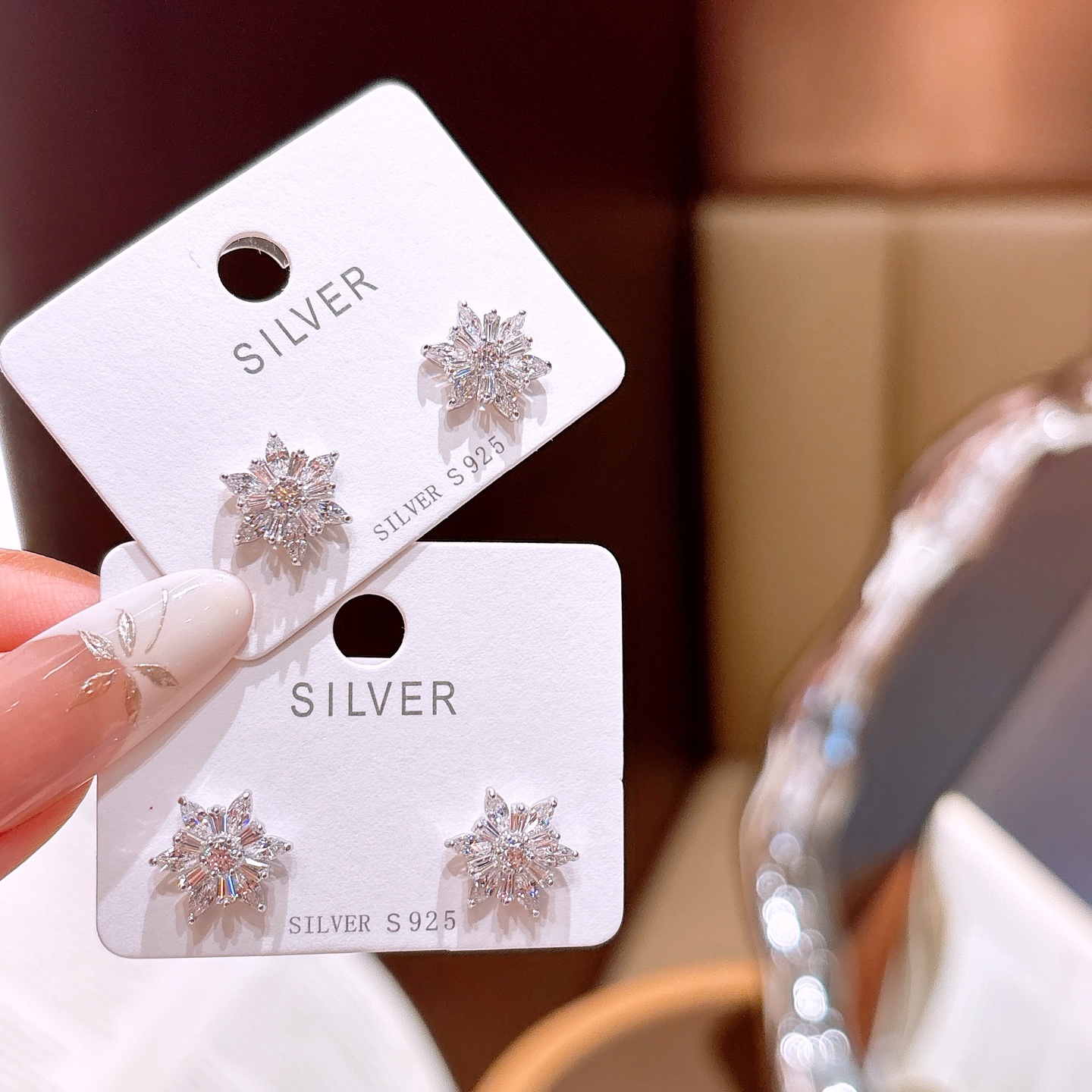 繊細ニッケル無添加銀イヤリングゴールド 記念日