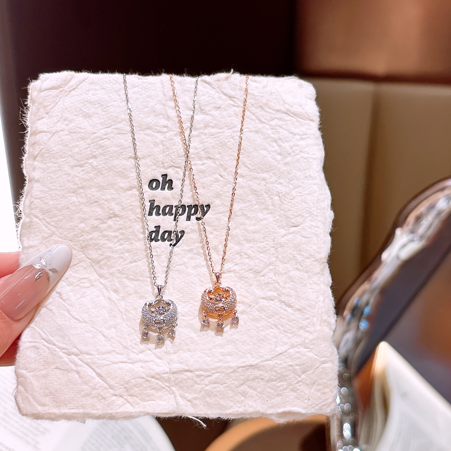 レトロアレルギー対応シルバーネックレスシルバー 旅行