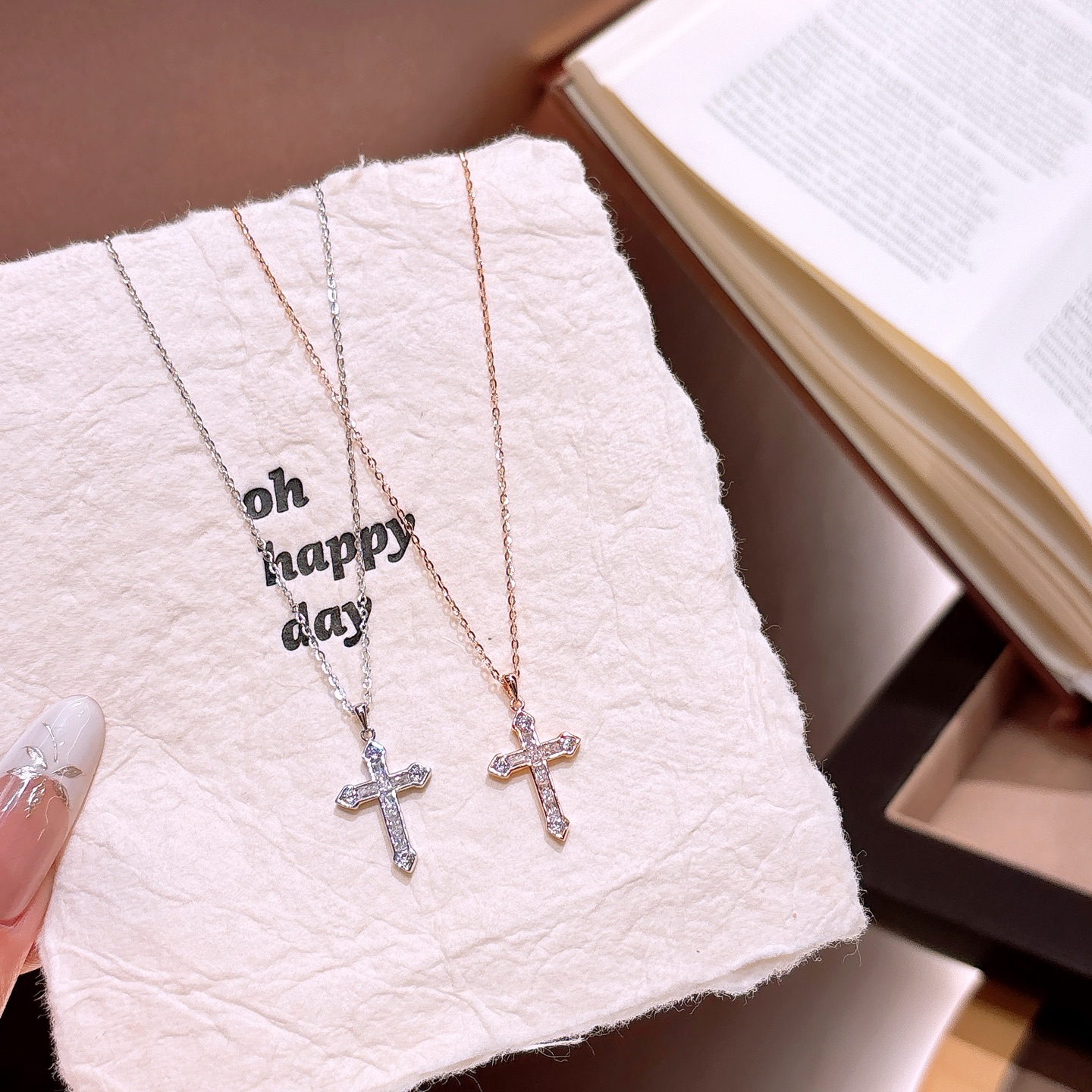 ロマンチックアレルギー対応シルバーネックレスシルバー バレンタインデー