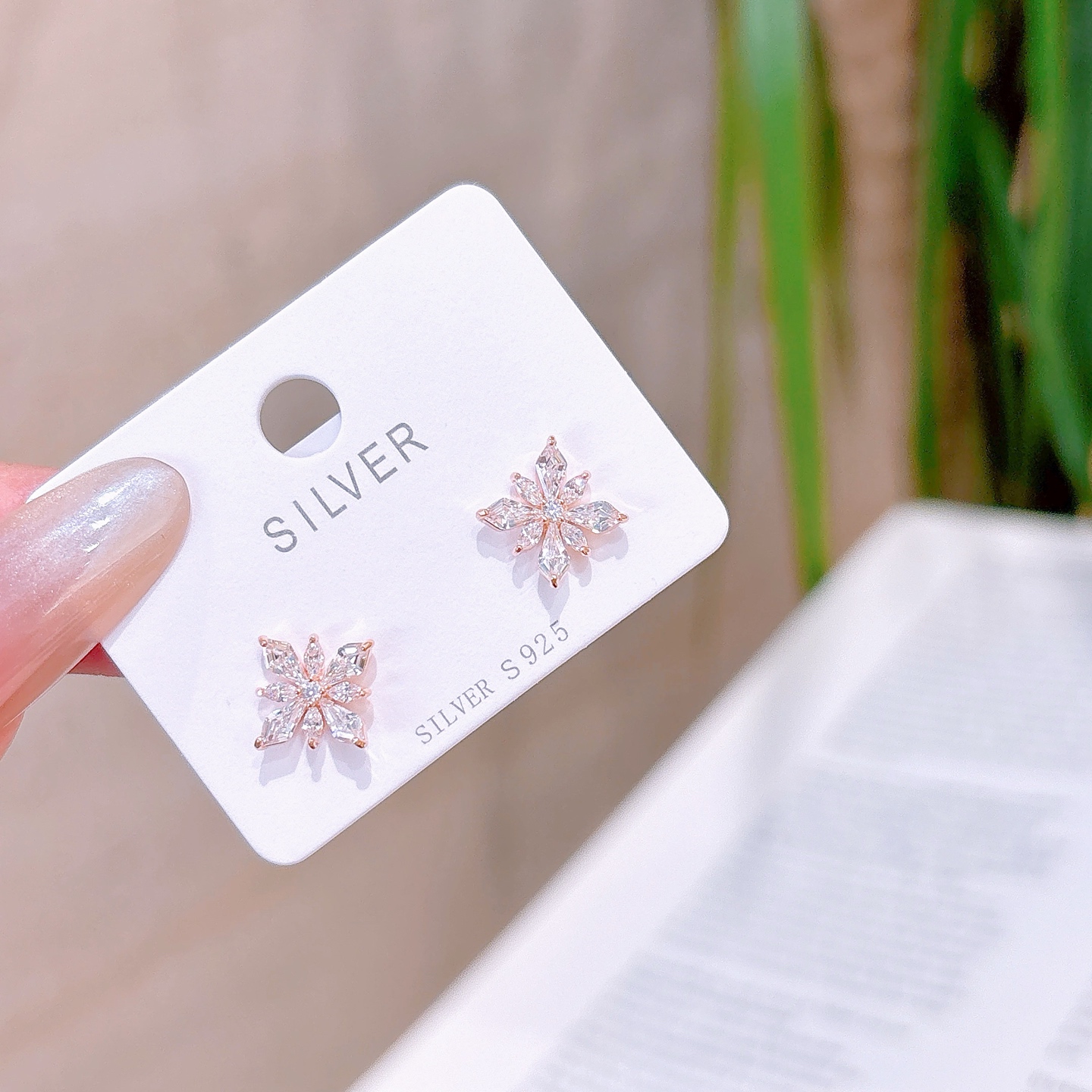 Nickel Free Silver Earrings Cute Bestie Gift Silver