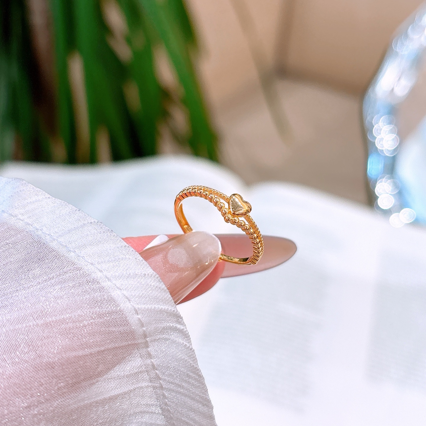 S925 Sterling Silver Ring Cute Graduation Silver