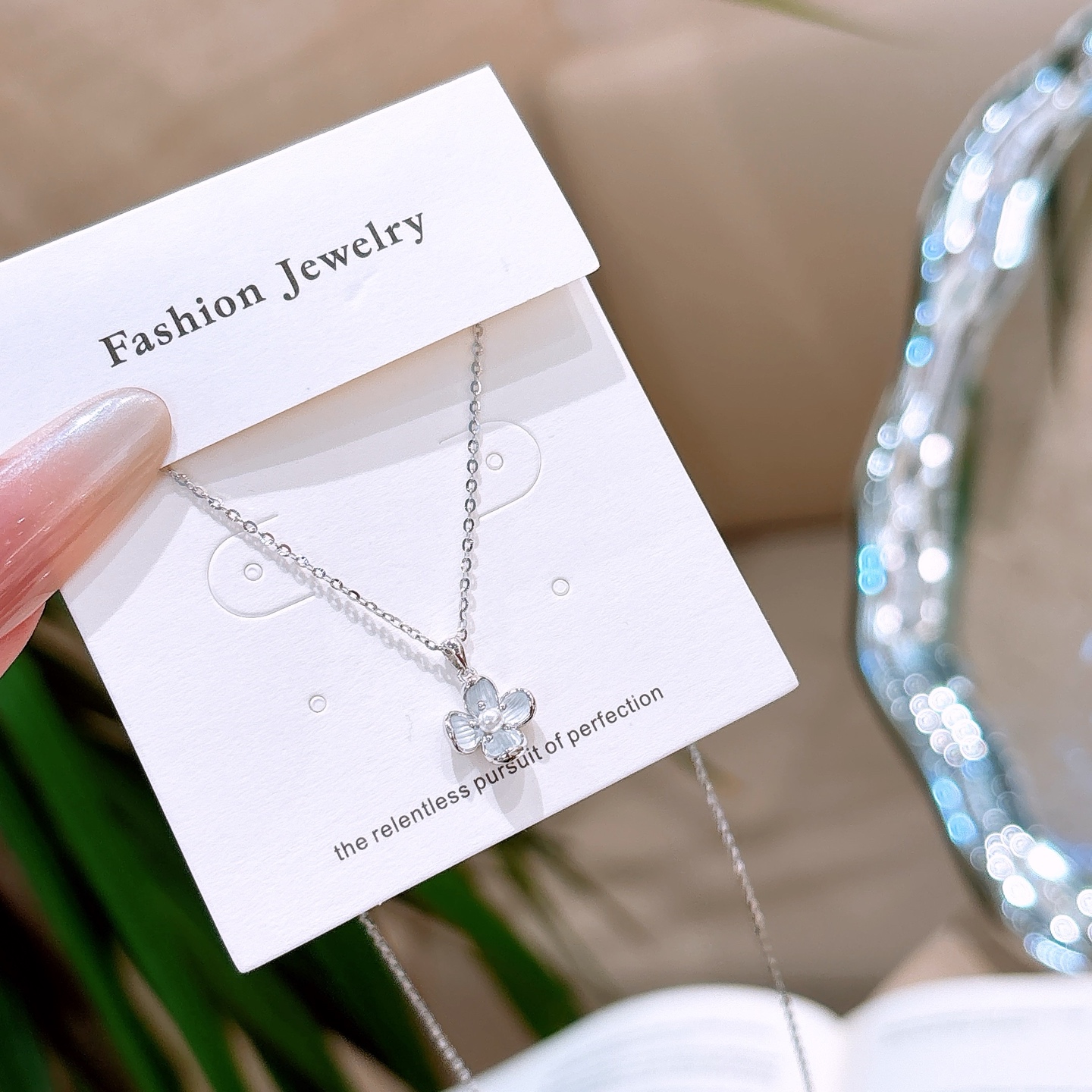 さわやか系S925スターリングシルバーネックレスシルバー 告白