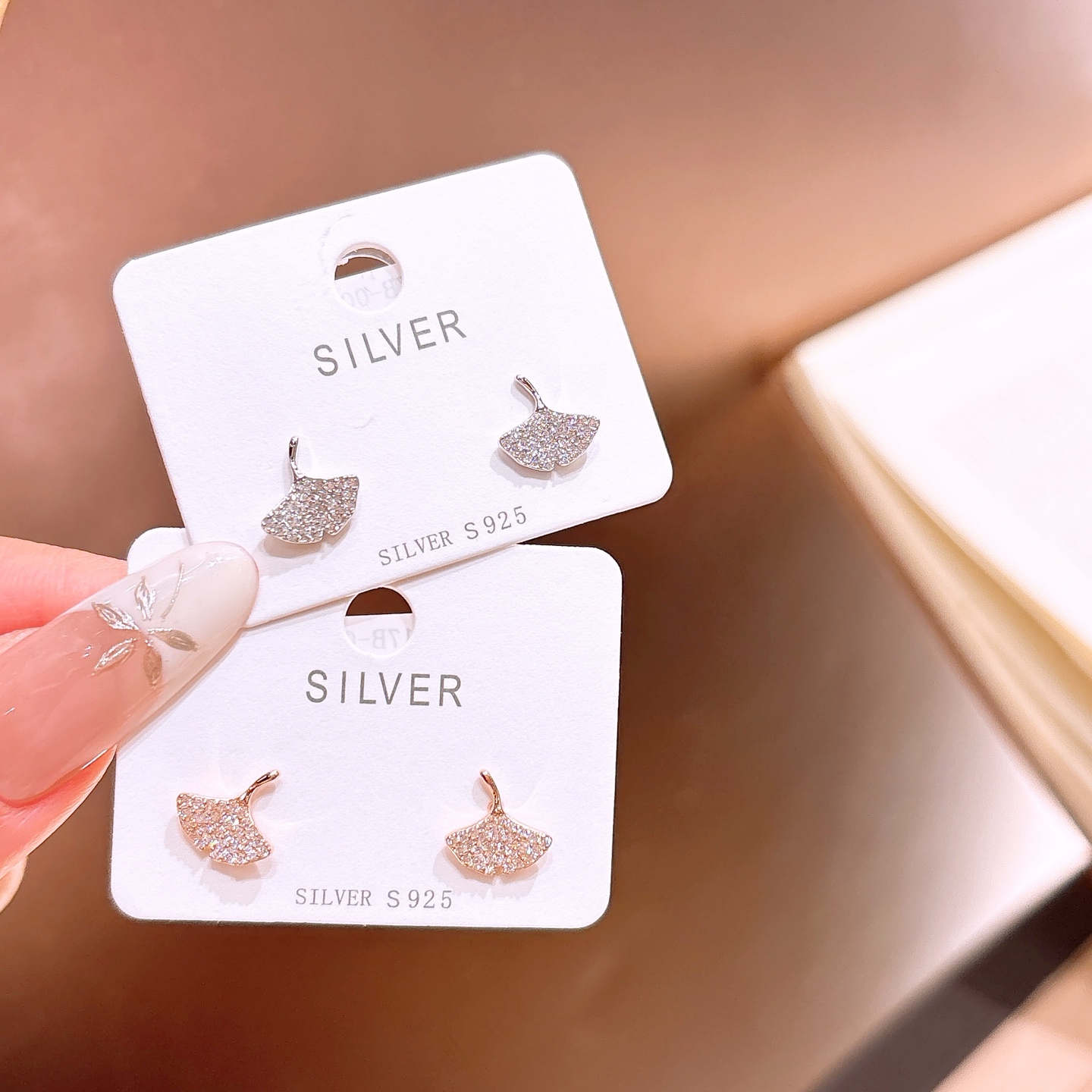 925 Silver Earrings Vintage Father's Day Silver