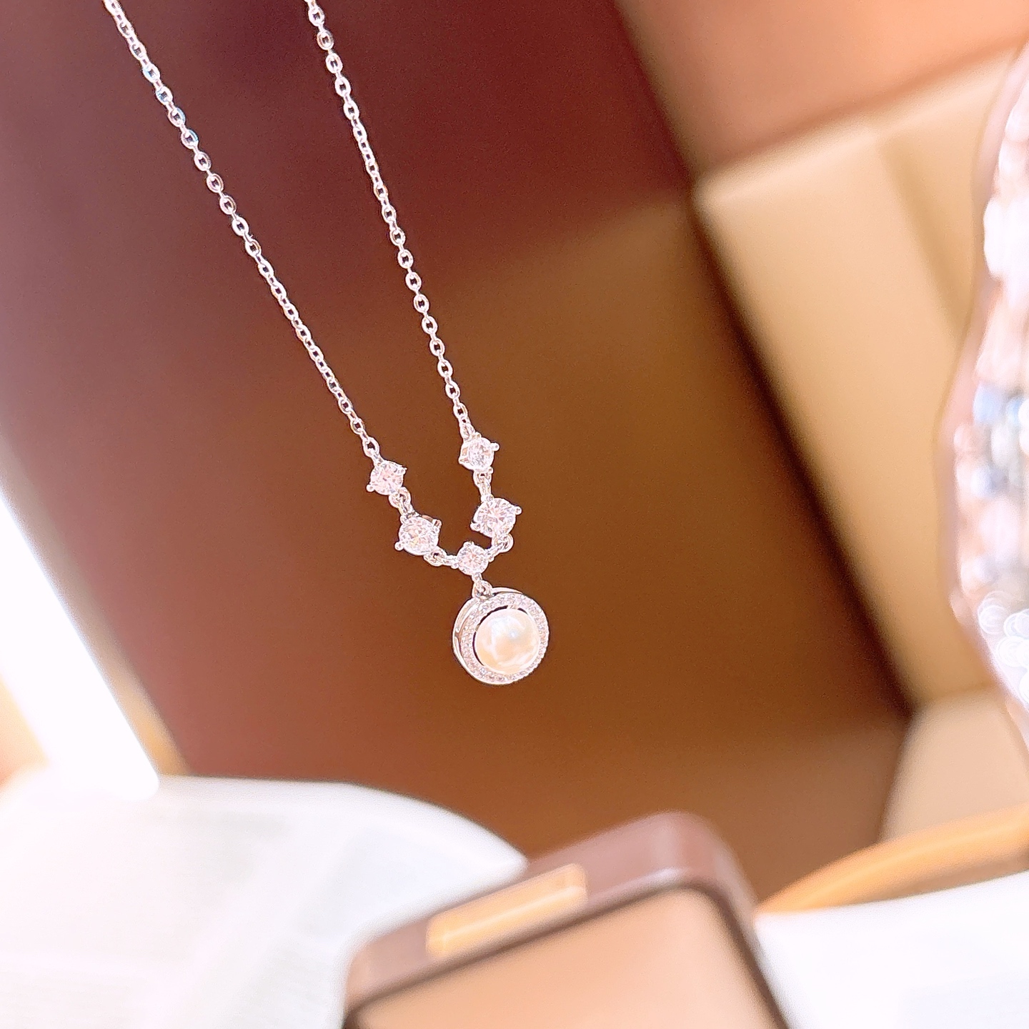 Nickel Free Silver Necklace Ultra Minimal Self-love Silver