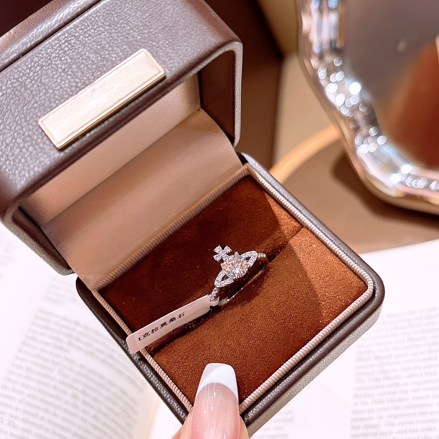 高級感S925スターリングシルバーモアッサナイトリングシルバー 誕生日