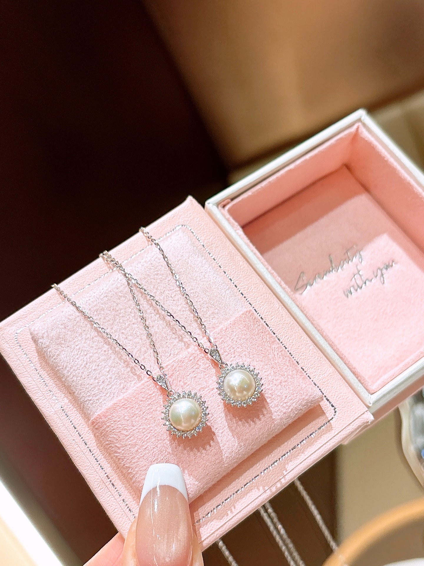 甘いアレルギー対応シルバーネックレスシルバー 婚姻届提出