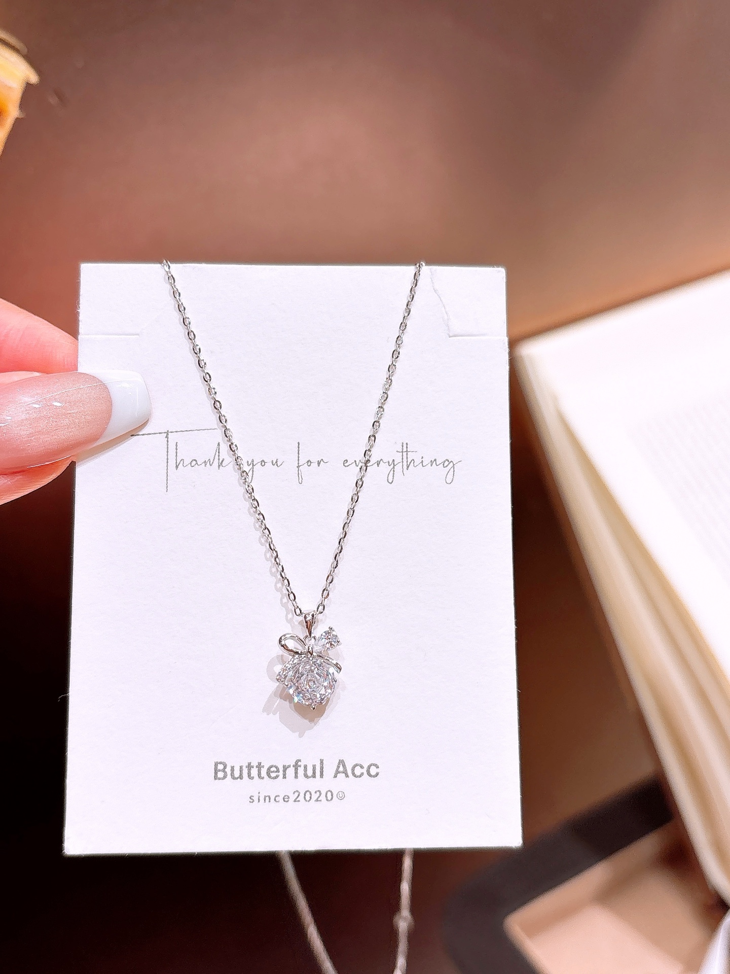 森ガール925シルバーネックレスゴールド 記念日