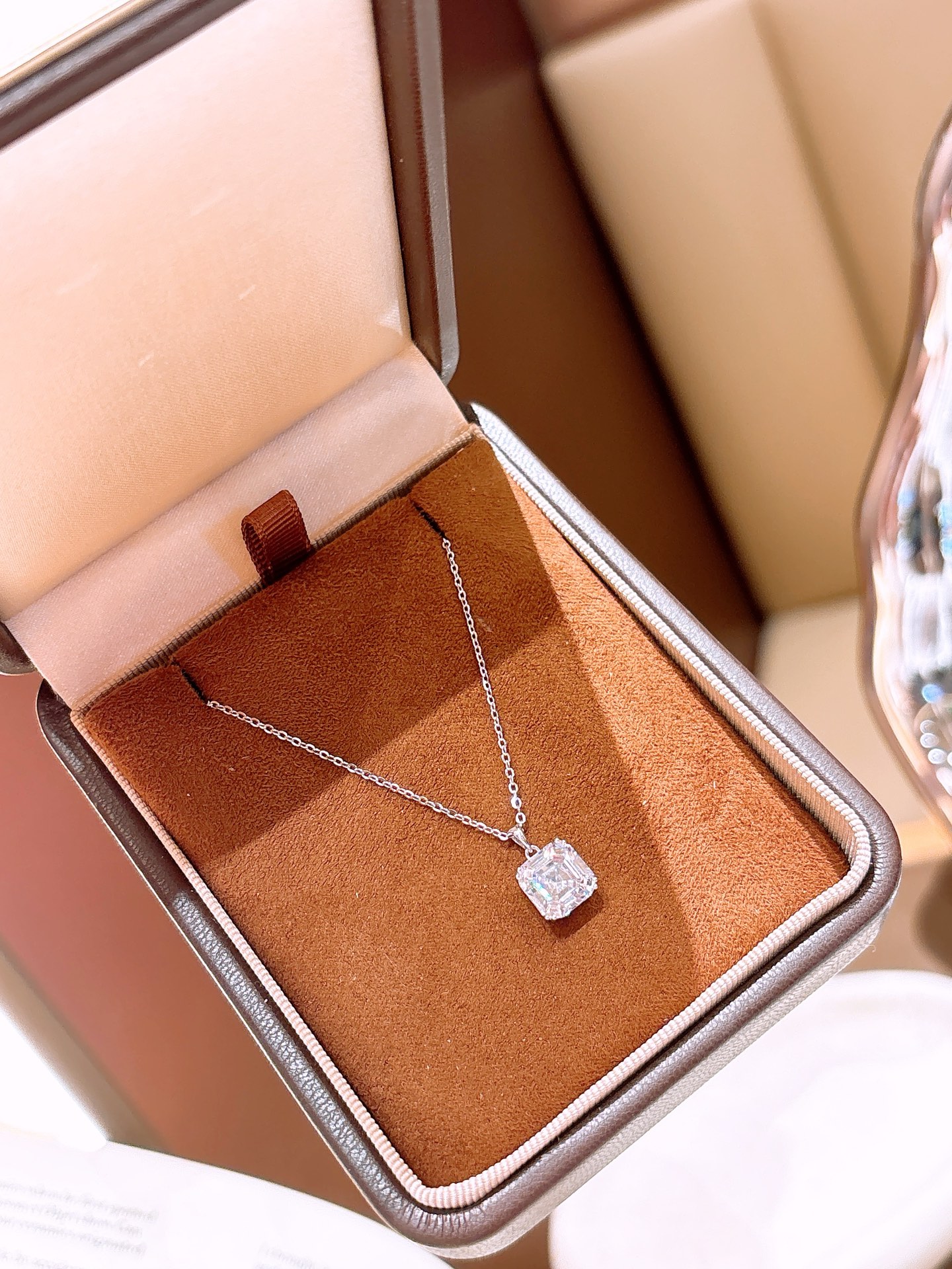 ラグジュアリー925シルバーネックレスシルバー 通勤