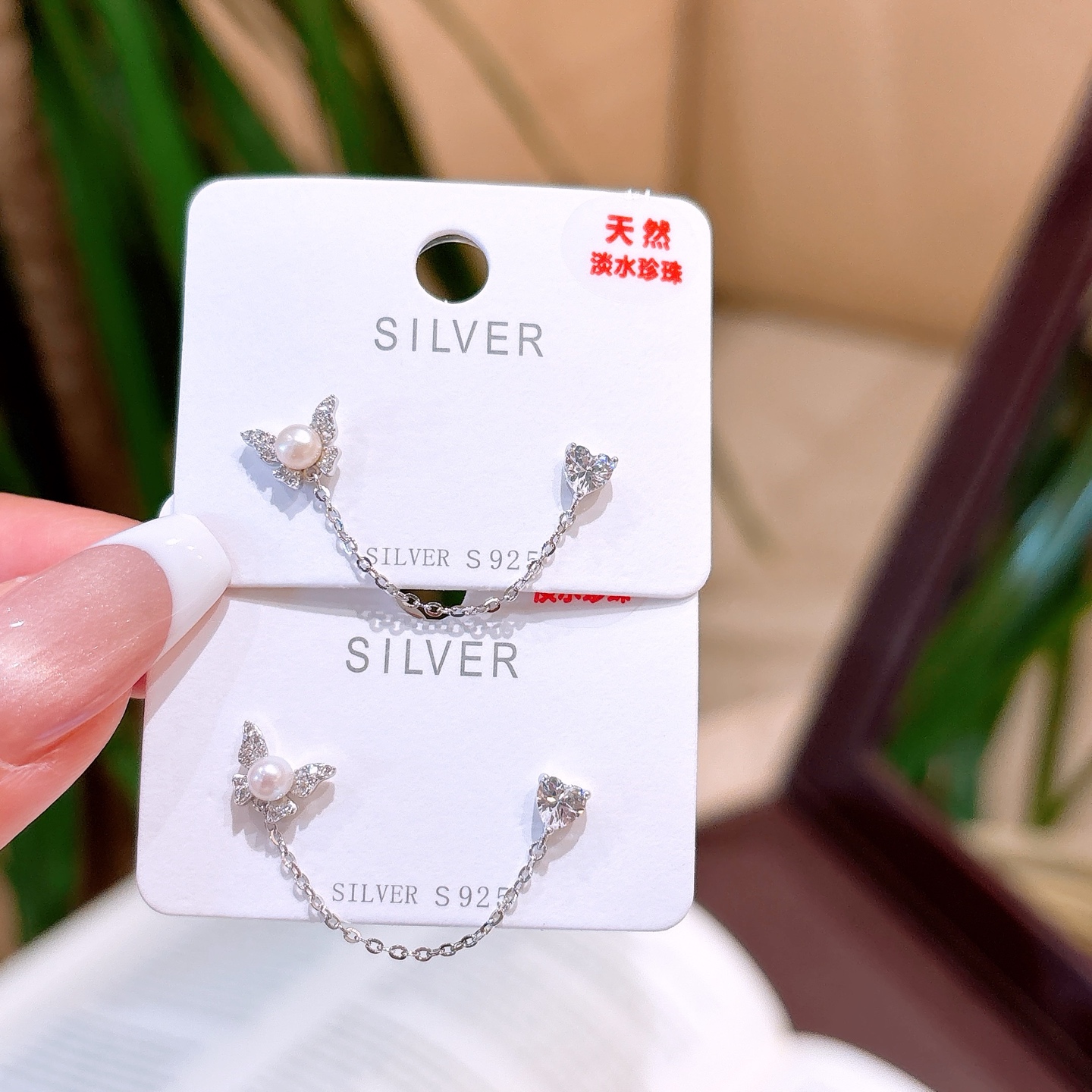 フレンチS925スターリングシルバーイヤリングゴールド 職場