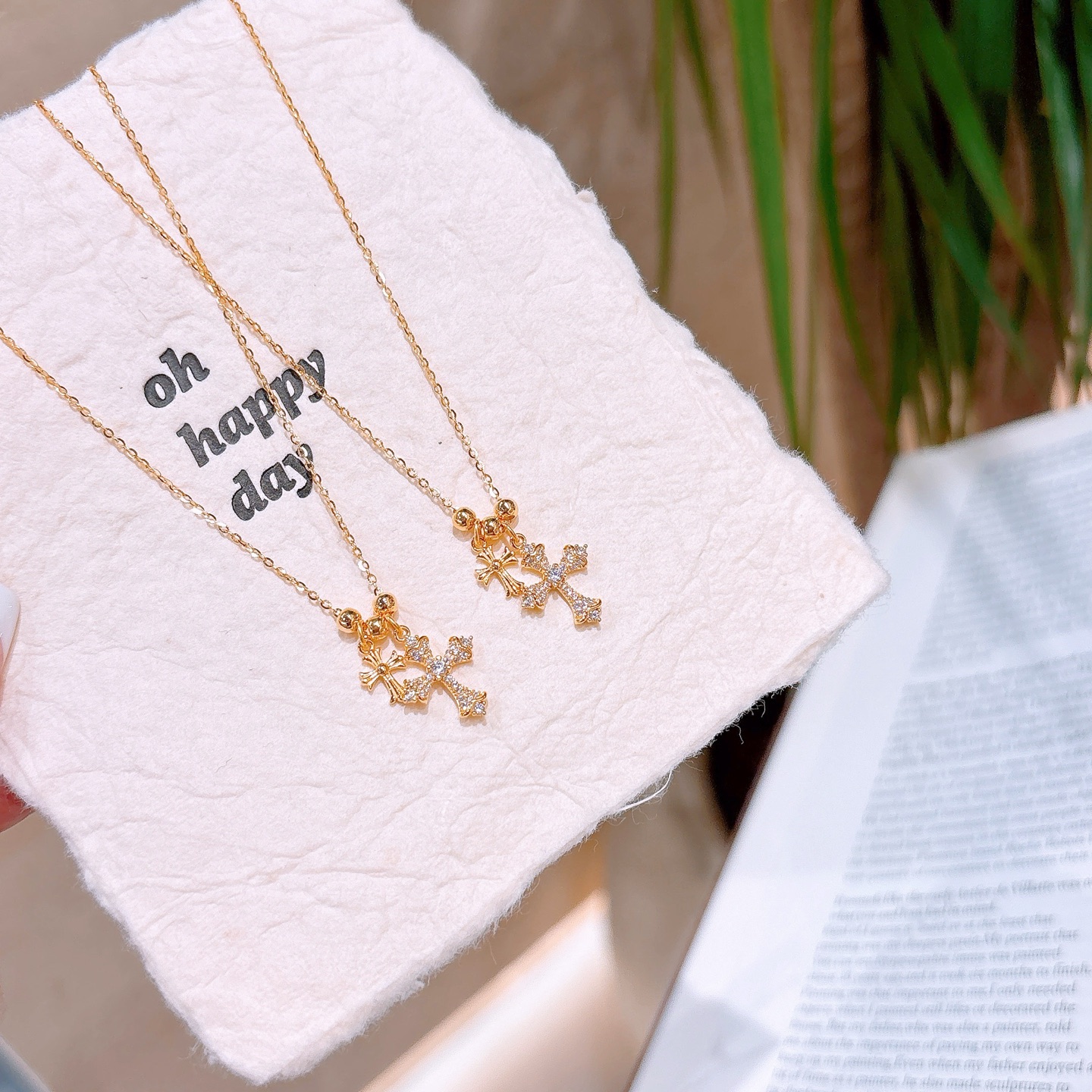 ガーリー純銀ネックレスシルバー 卒業