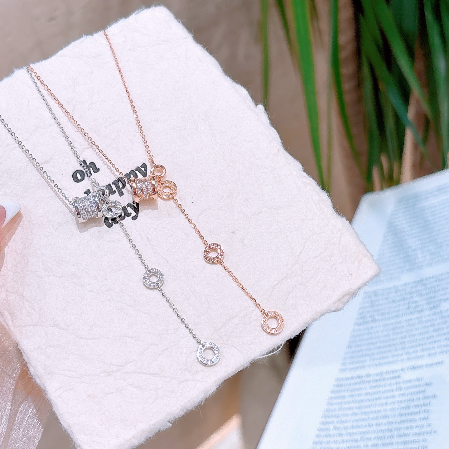 高級感ファインシルバーネックレスゴールド 新年