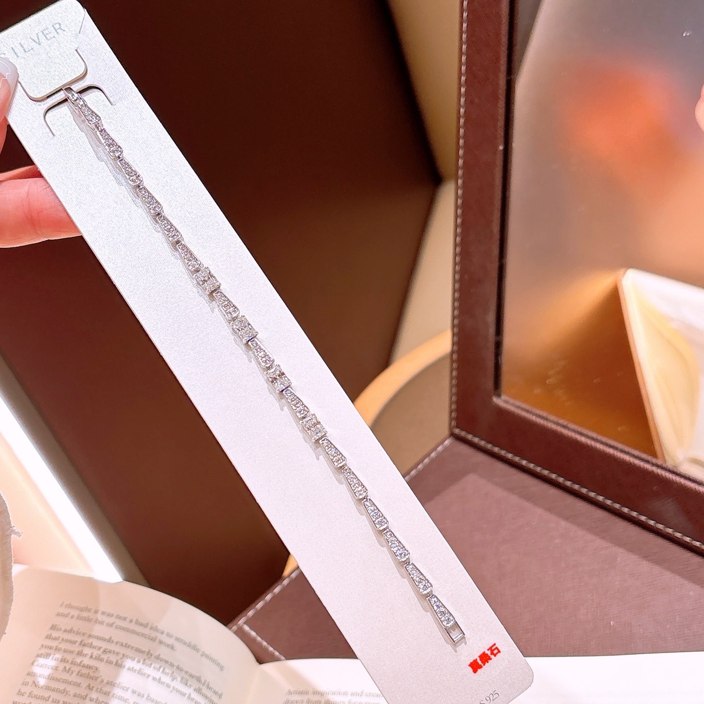 925 Silver Moissanite Bracelet Premium New Year Gold