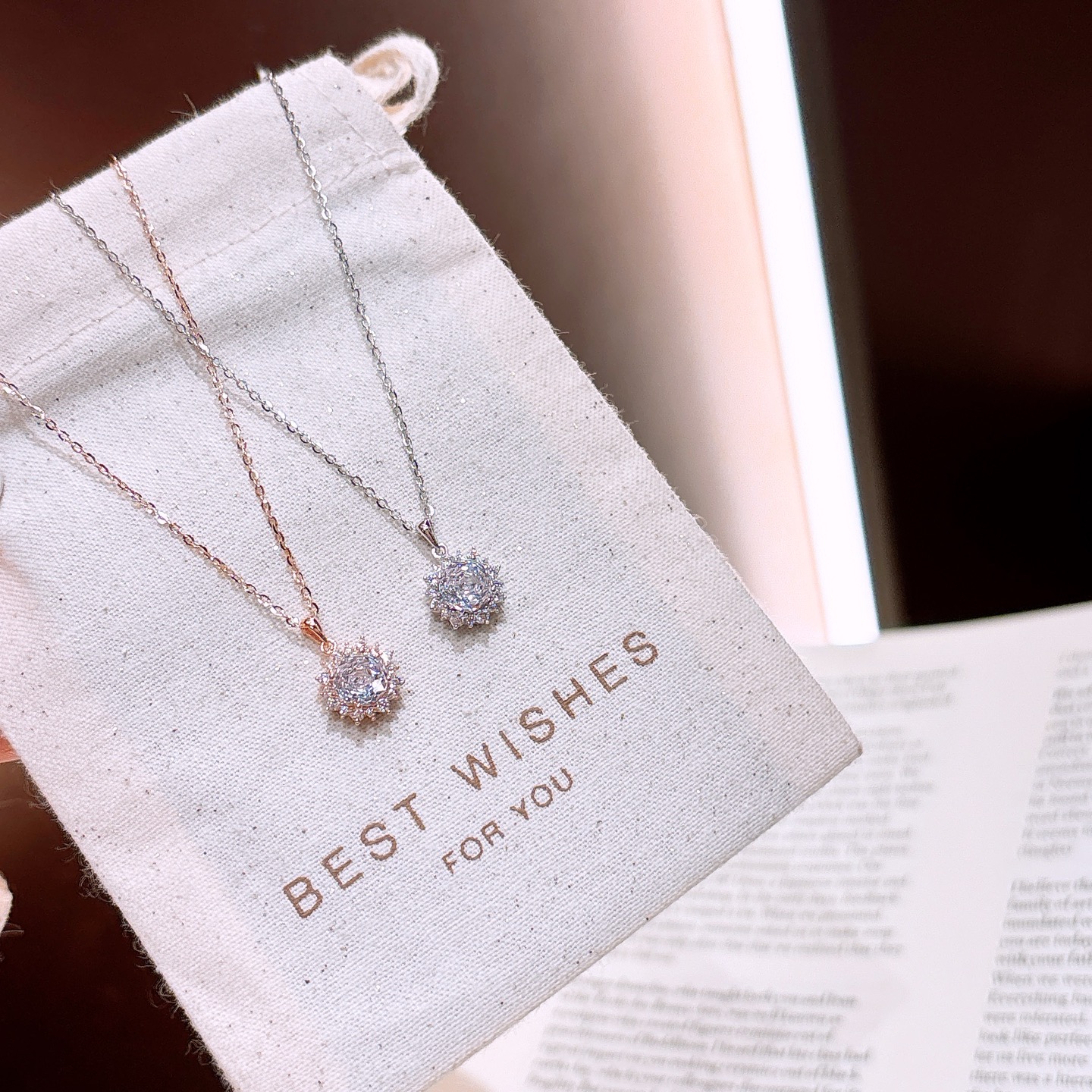 遊び心純銀ネックレスゴールド 年次パーティー