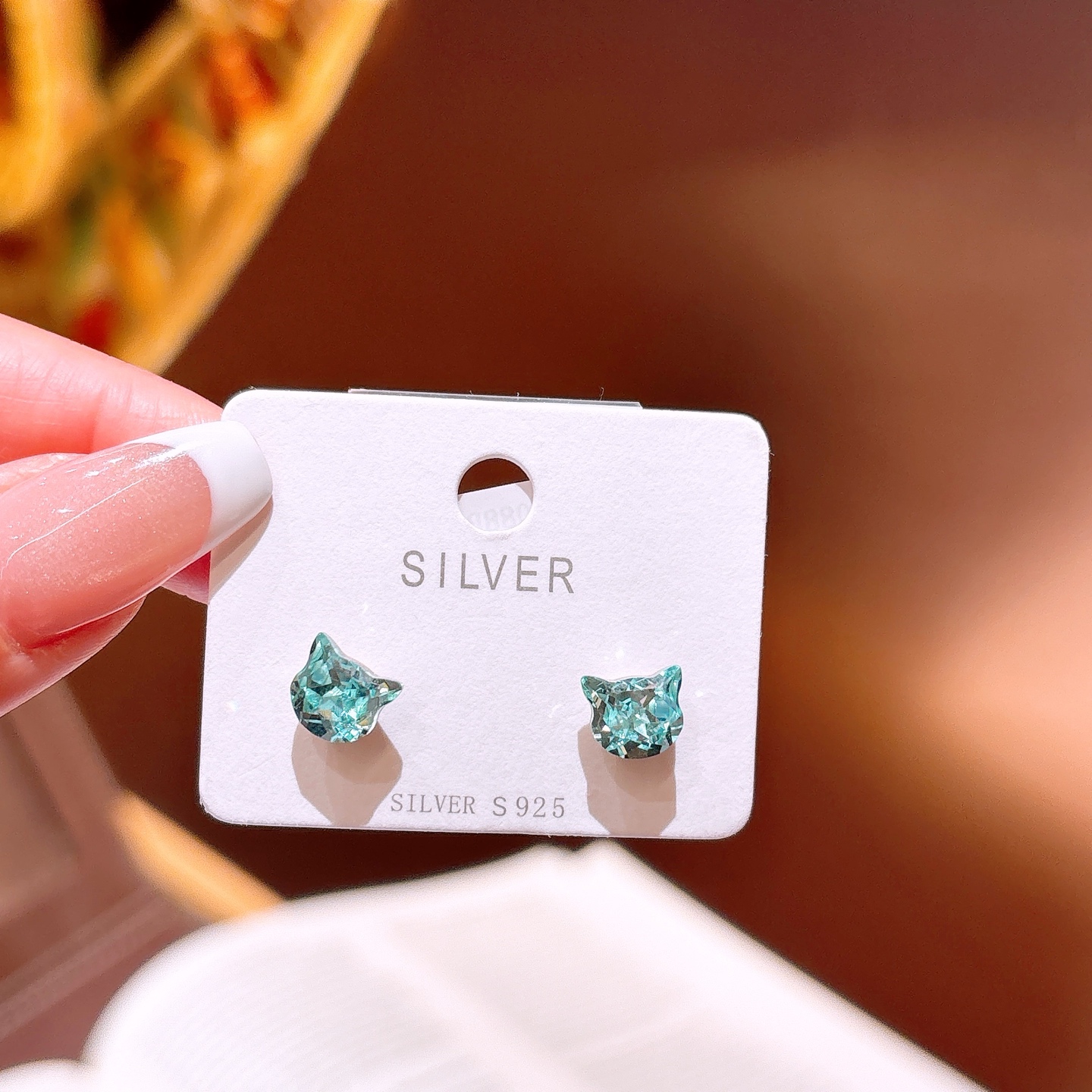 繊細S925スターリングシルバーイヤリングゴールド 告白