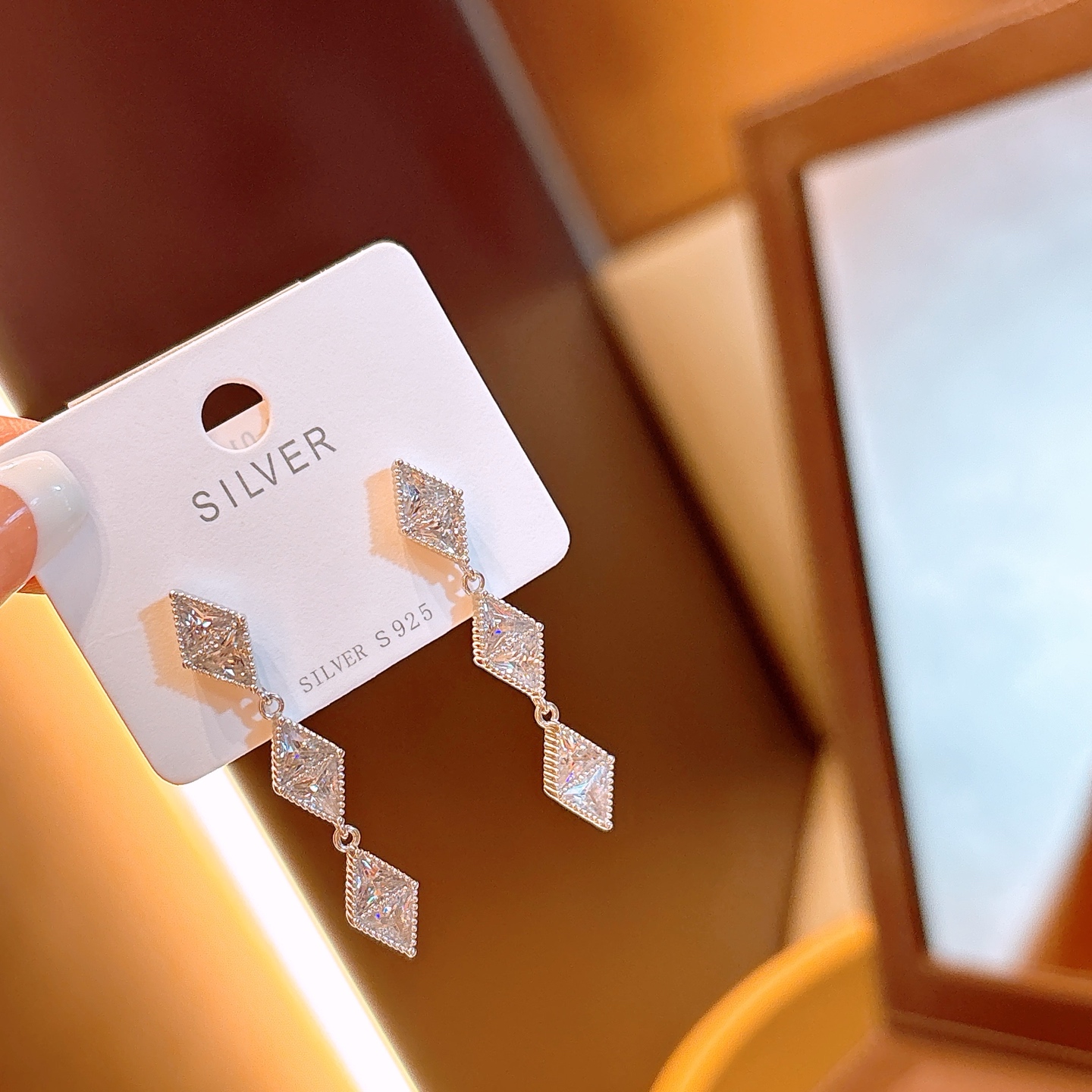 清純ファインシルバーイヤリングシルバー 誕生日