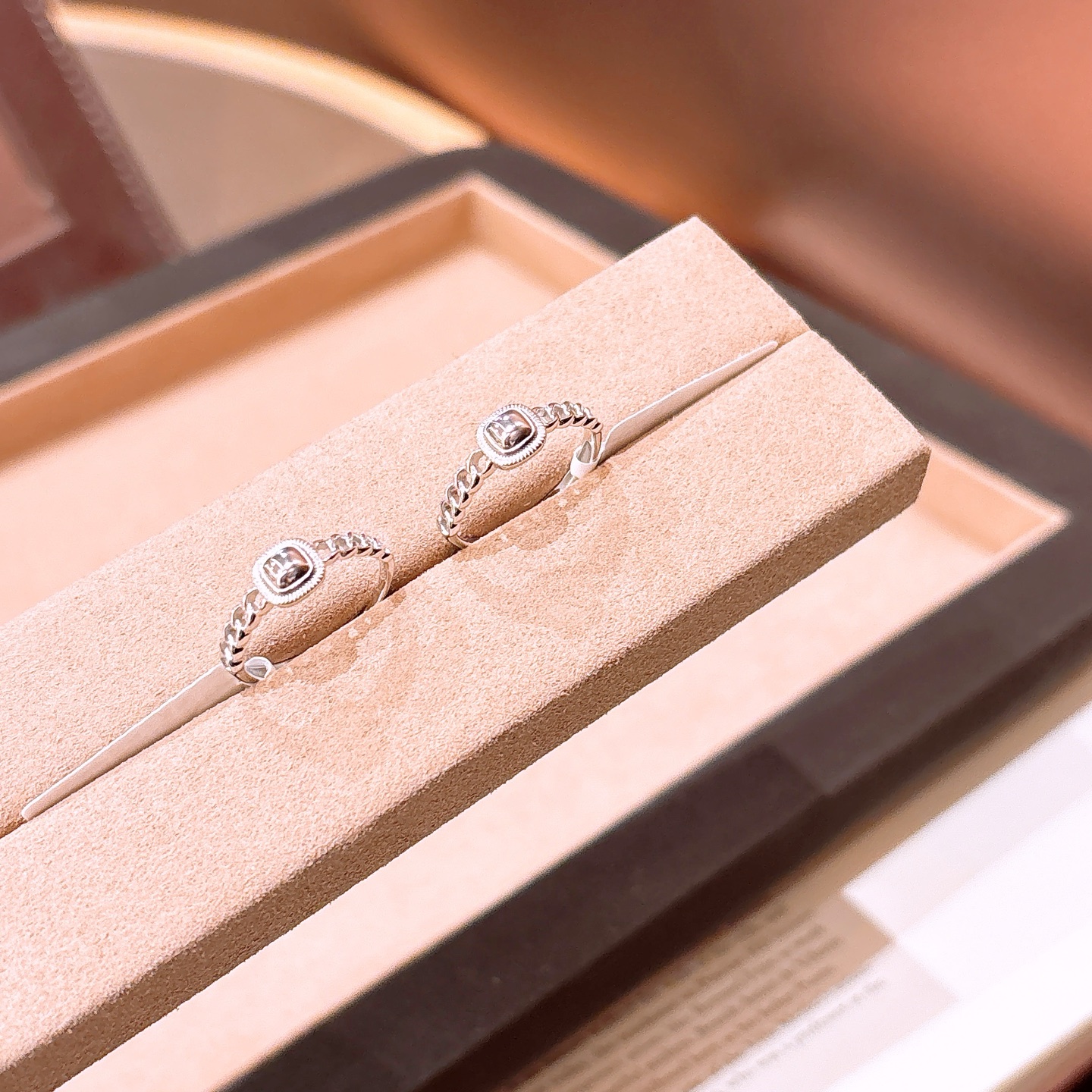 Fine Silver Ring Pure Date Night Gold