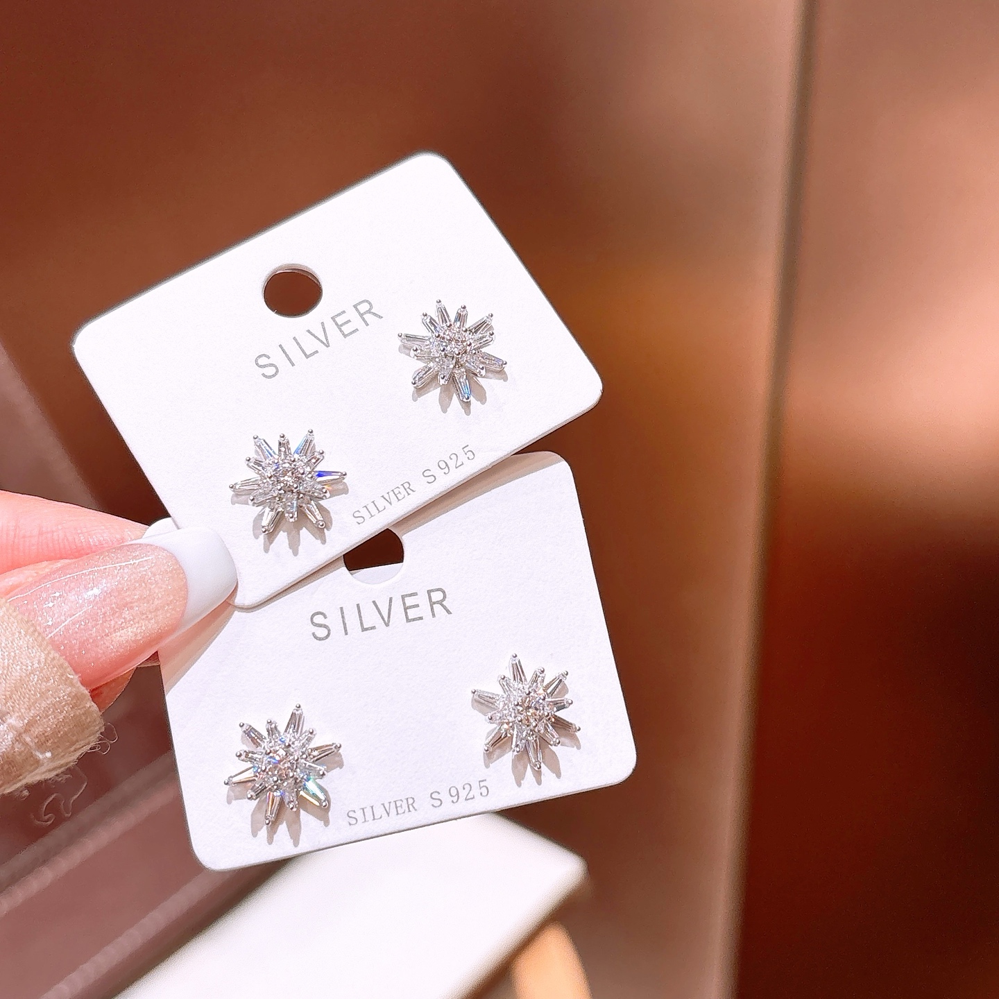 柔らかアレルギー対応シルバーイヤリングゴールド ウェディングギフト