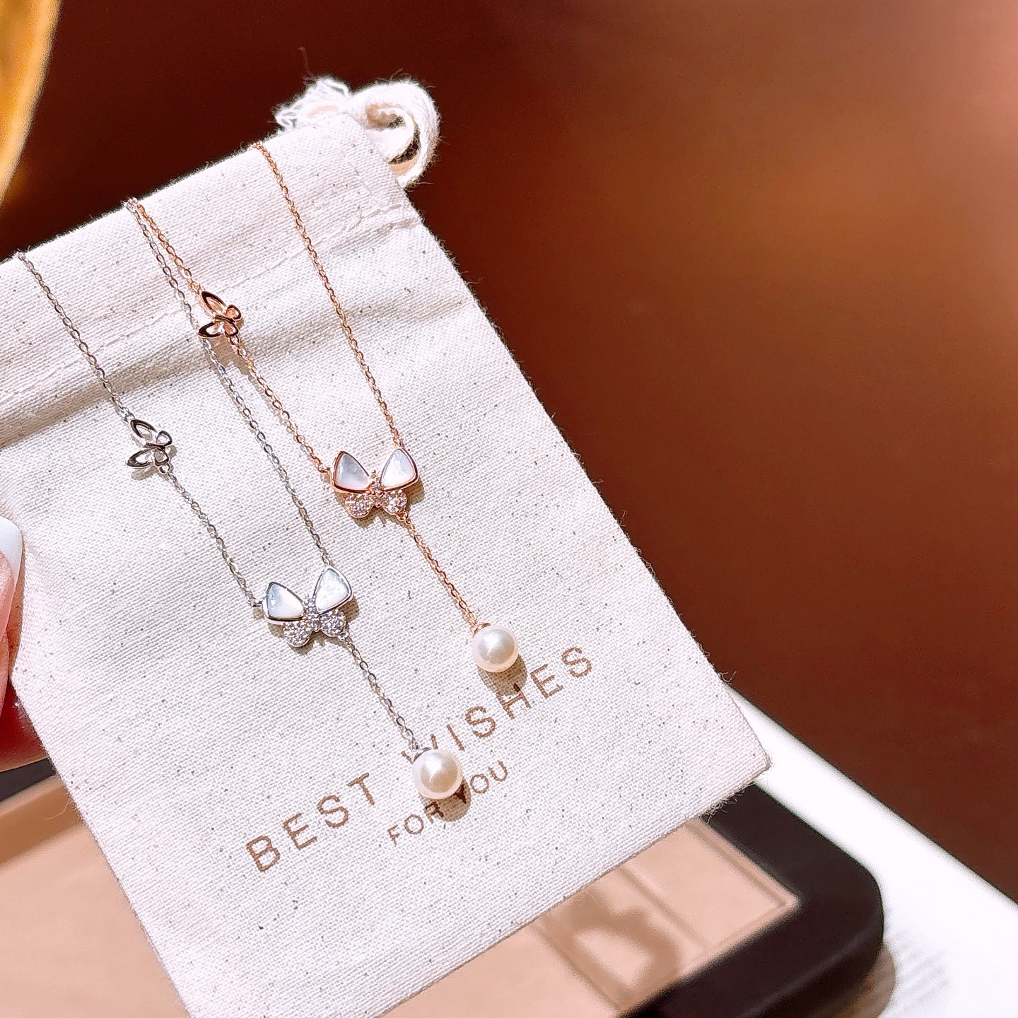 ファッション低アレルギー銀ネックレスゴールド 春節