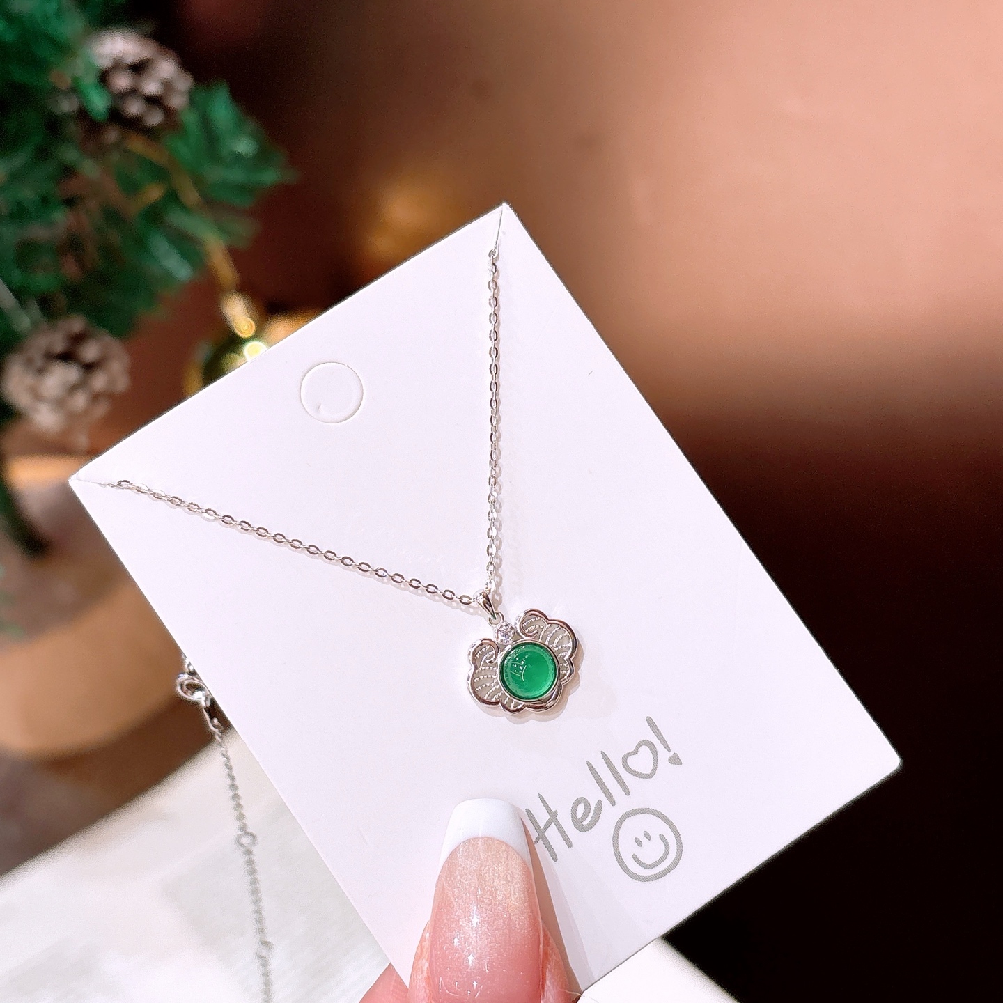 知性的高品質シルバーネックレスシルバー 日常使い