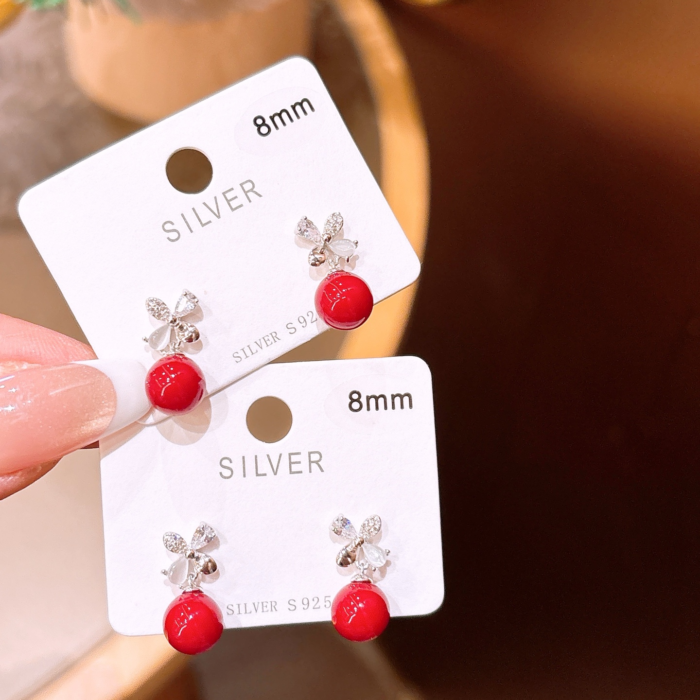 優しい純銀イヤリングシルバー 母の日