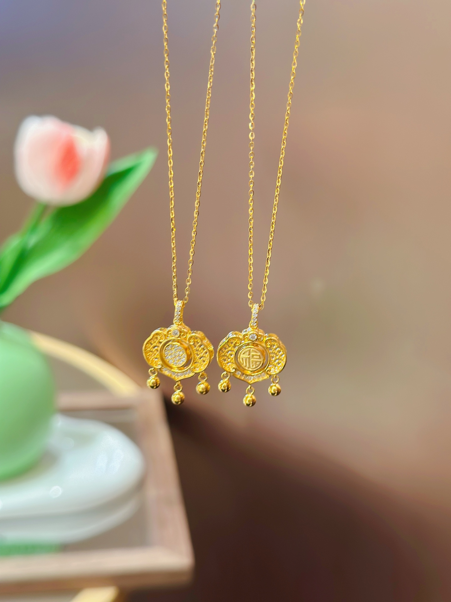 Hochglanzpoliertes Silber Kette Süß Weihnachten Silber