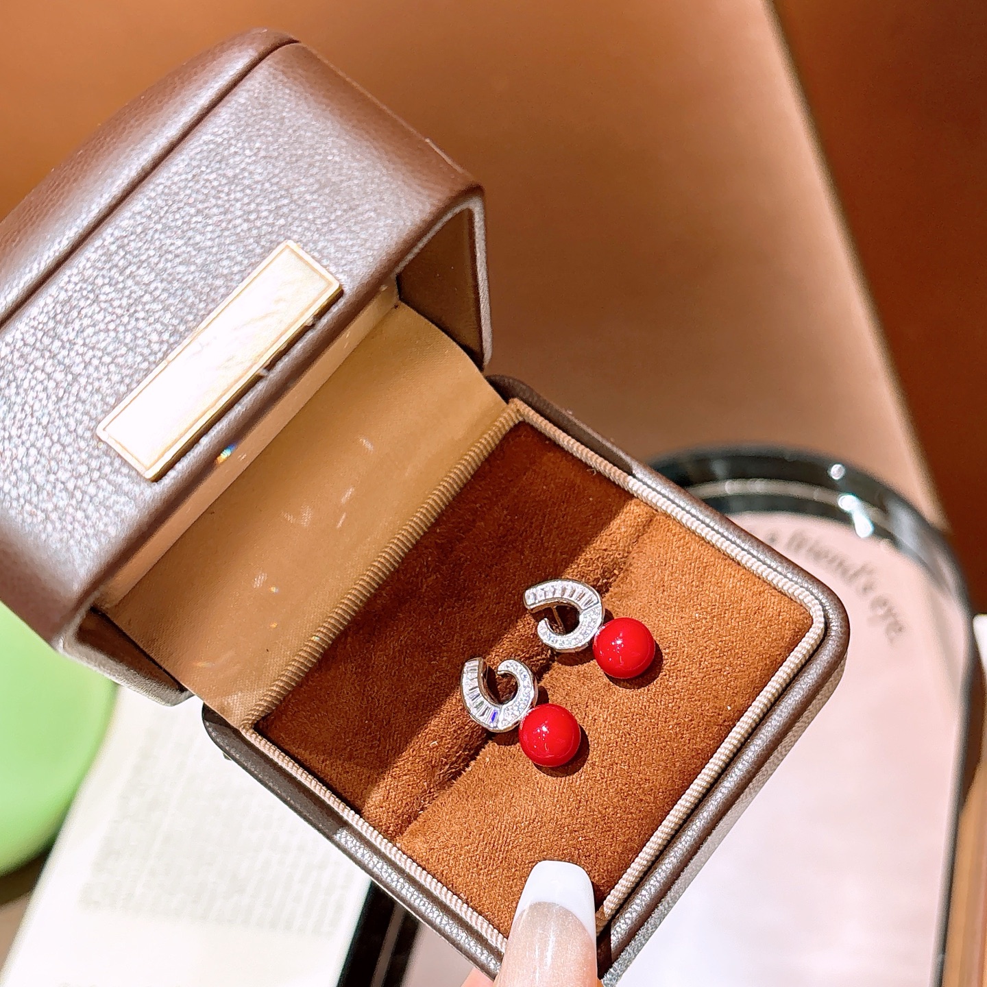 Solid Silver Earrings Sweet & Cool Travel Silver