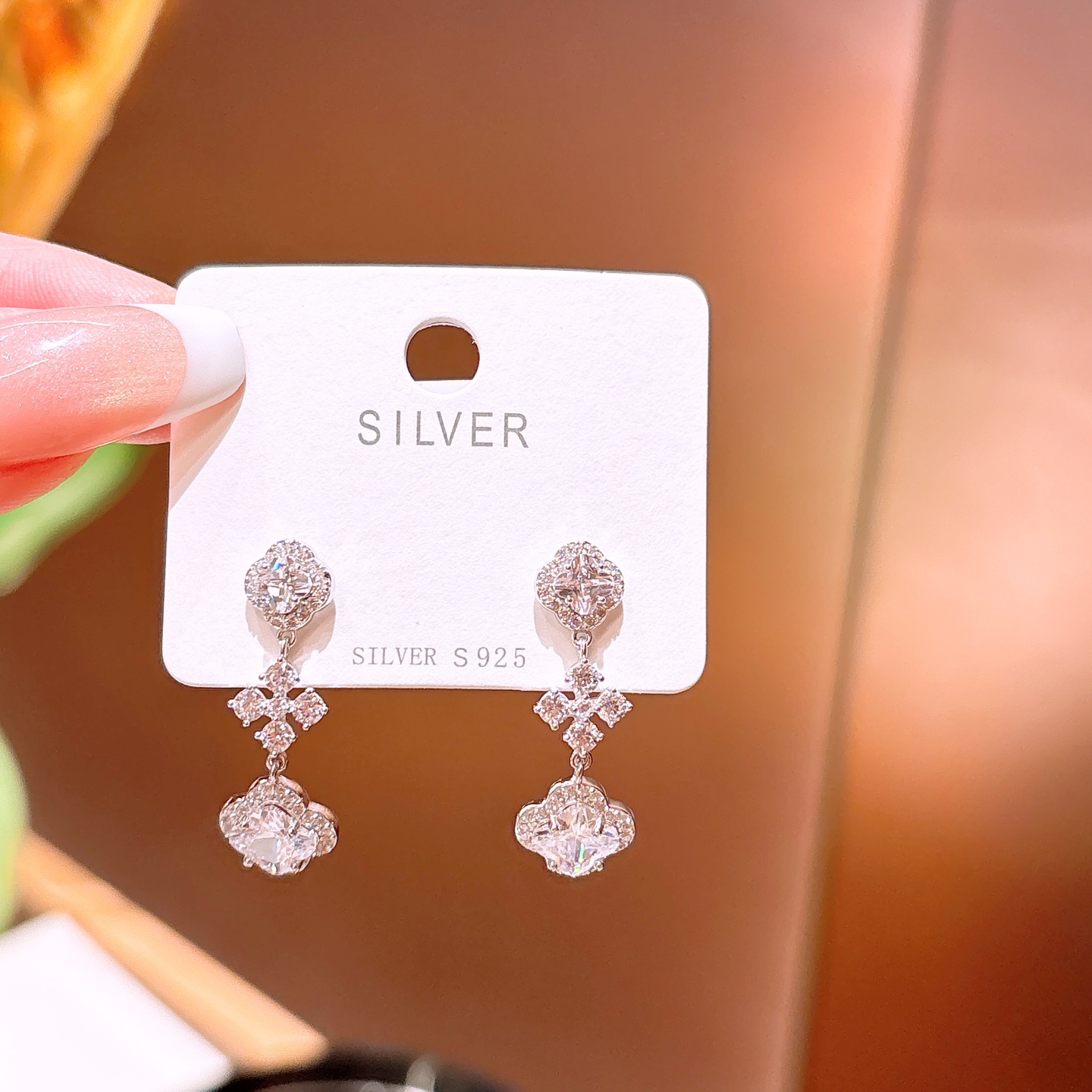 Low Allergy Silver Earrings Unique Self-love Gold