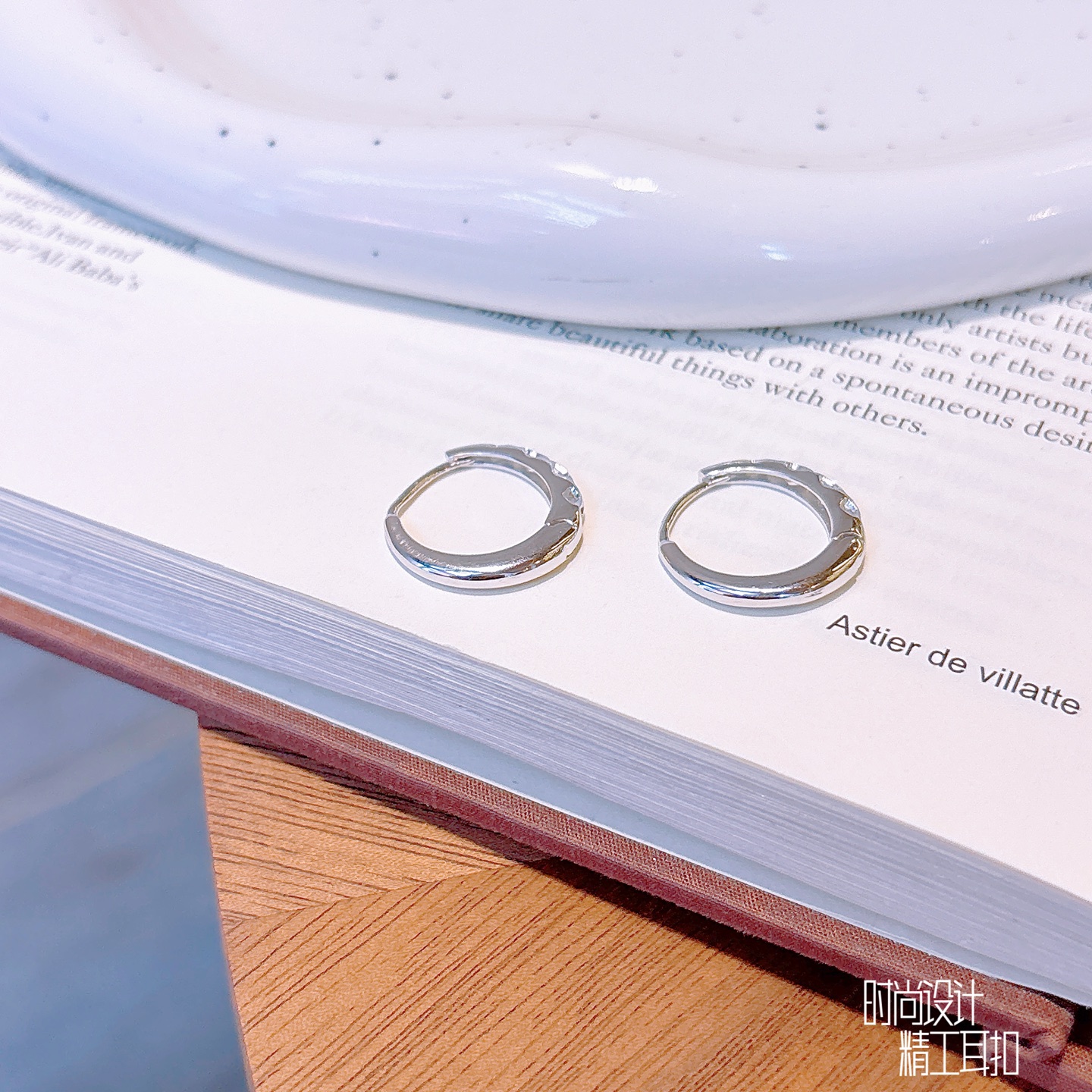 Hypoallergenic Silver Ear Cuffs Ultra Minimal Gift for Her Silver