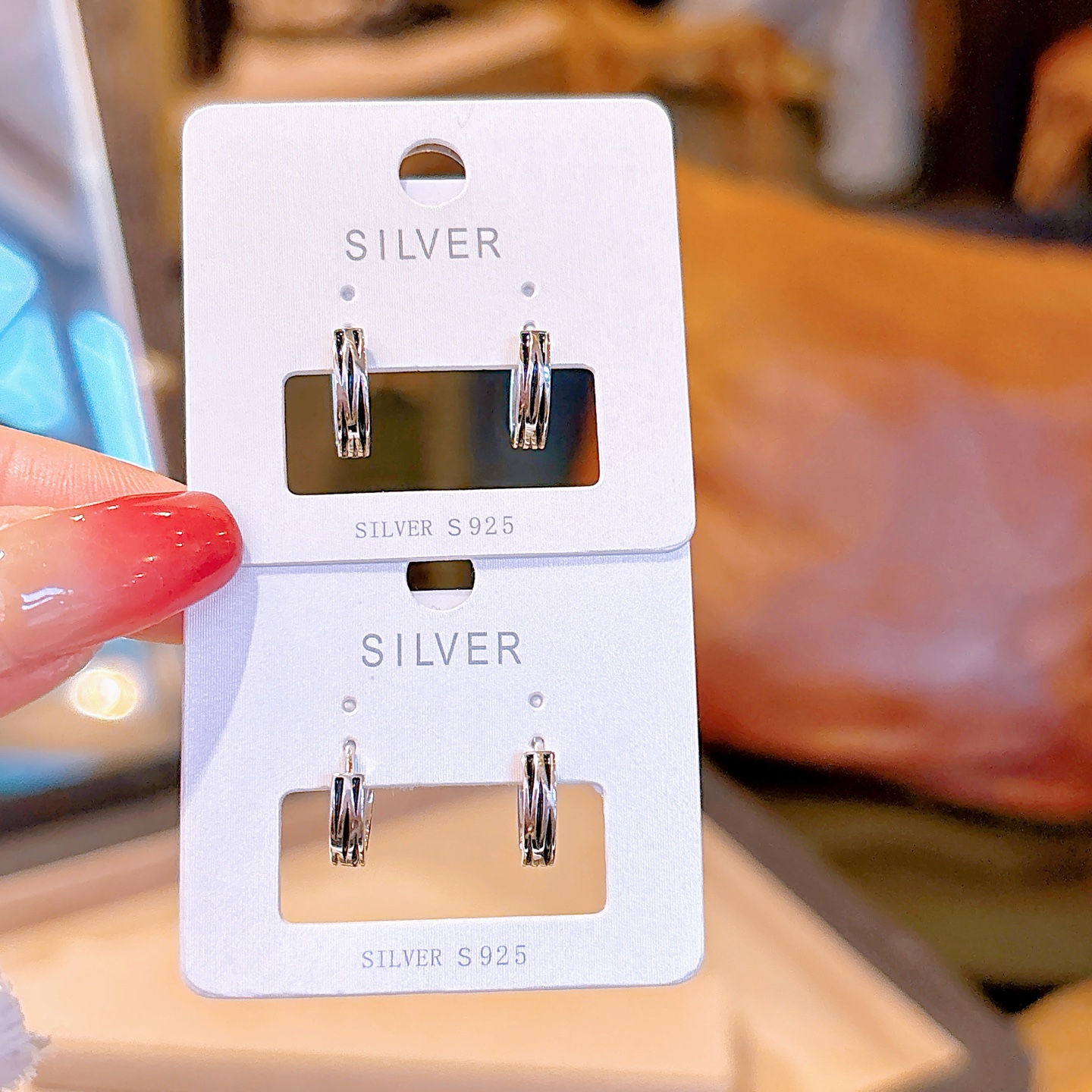 925 Silver Ear Cuffs Premium Teacher's Day Silver