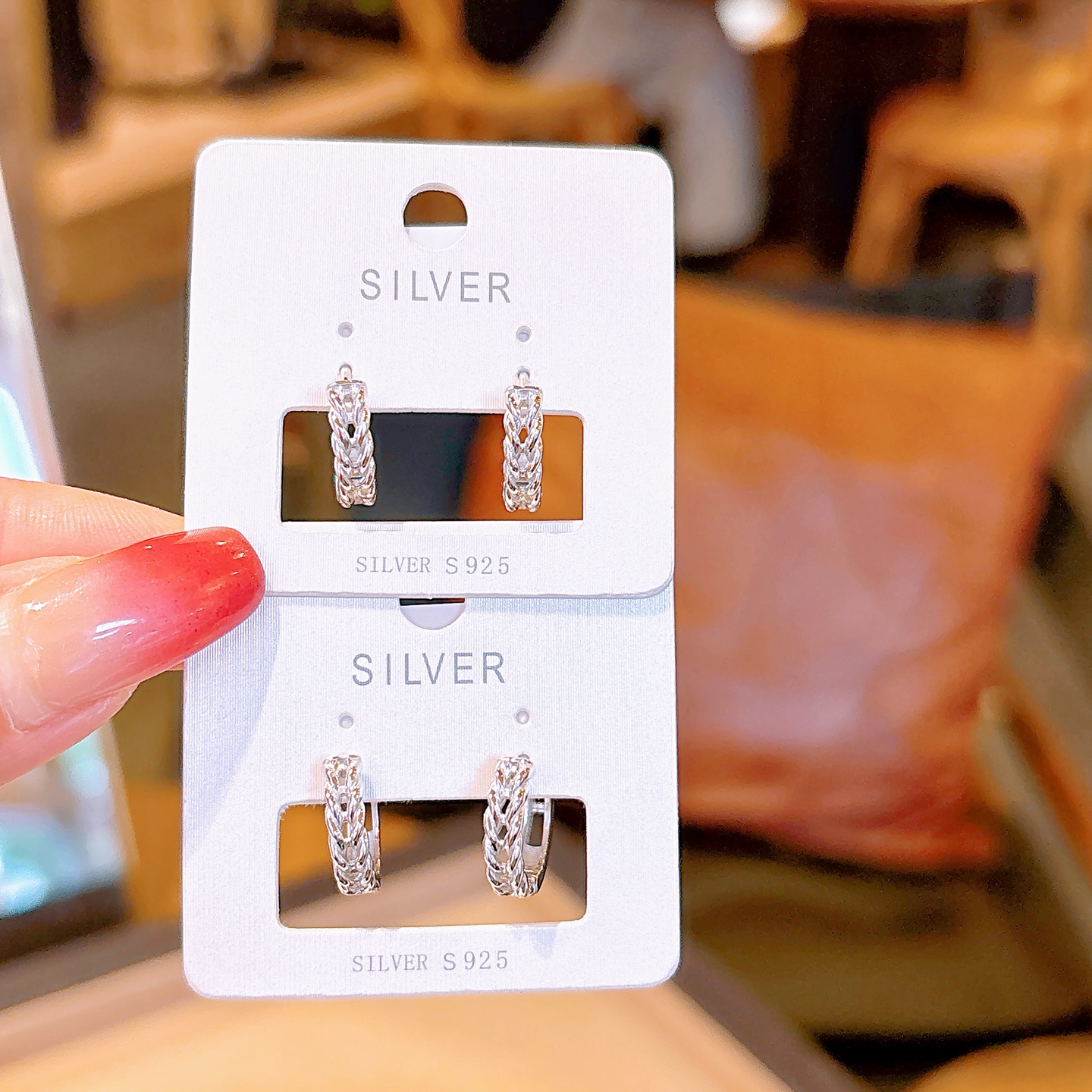 Nickel Free Silver Ear Cuffs Unique New Year Gold