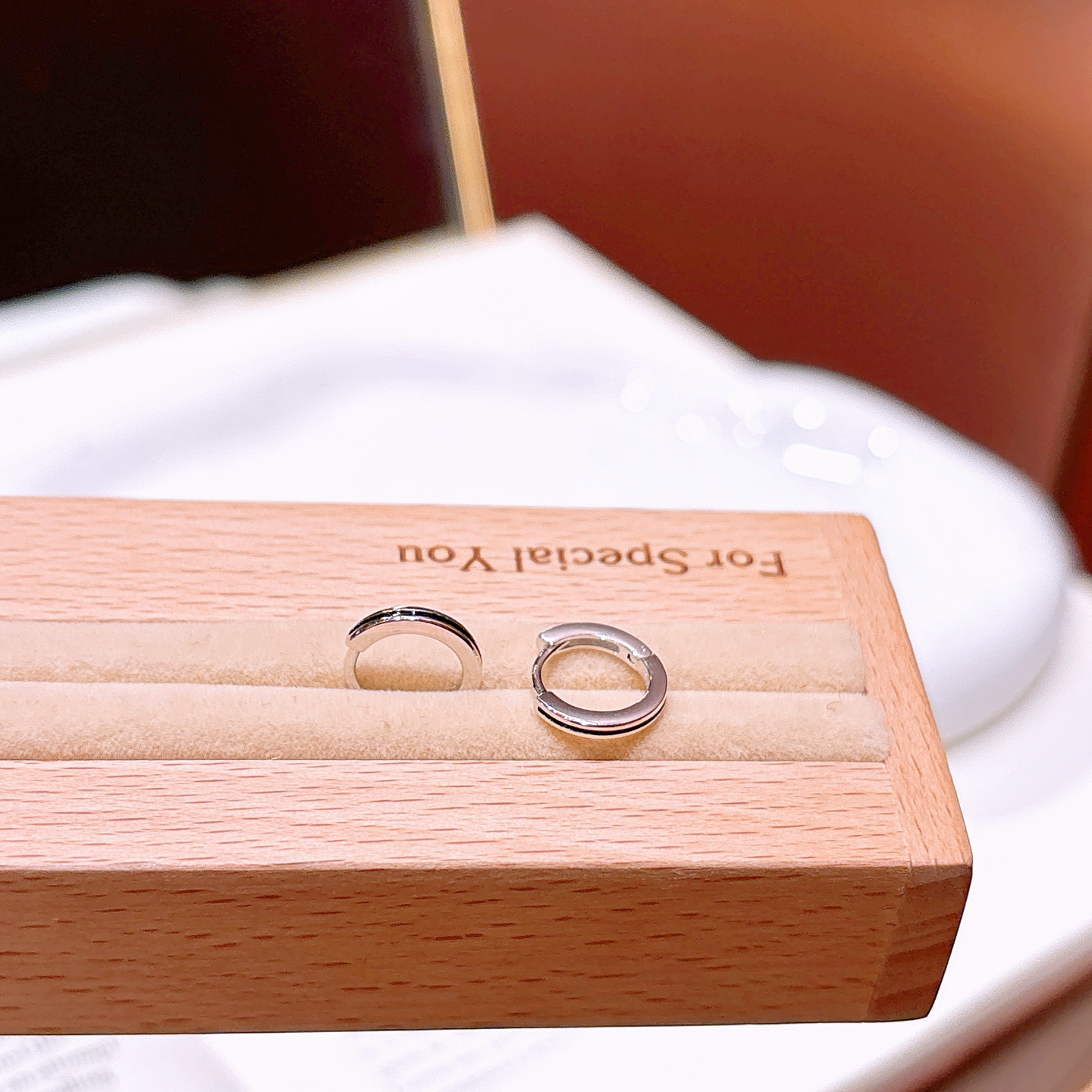 925 Silver Ear Cuffs Ultra Minimal Christmas Silver