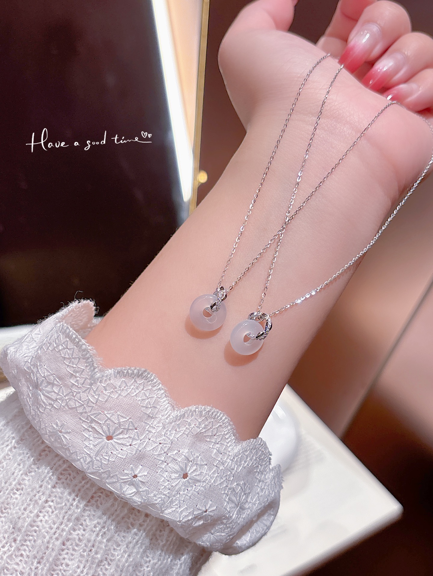 ミニマリスト925シルバーネックレスゴールド 自分へのご褒美