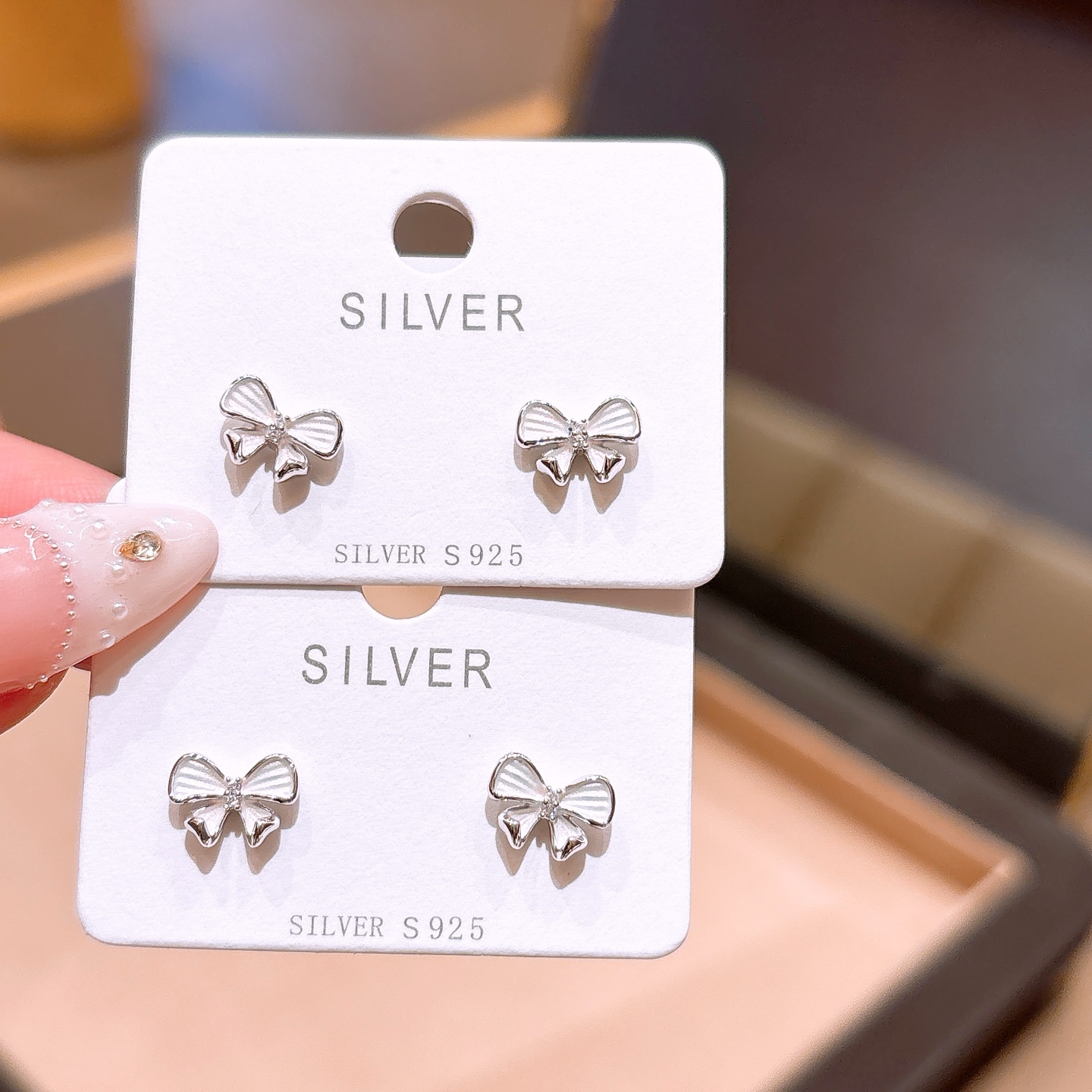 ミニマル純銀イヤリングゴールド 自分へのご褒美