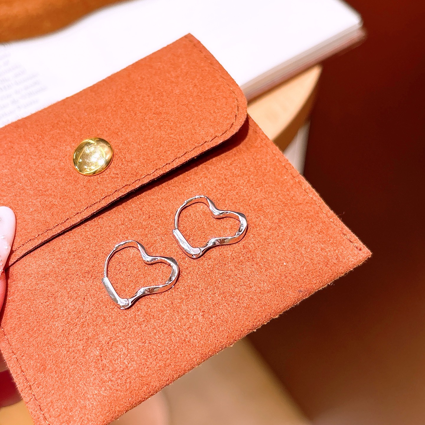 925 Silver Ear Cuffs Girly Workplace Gold