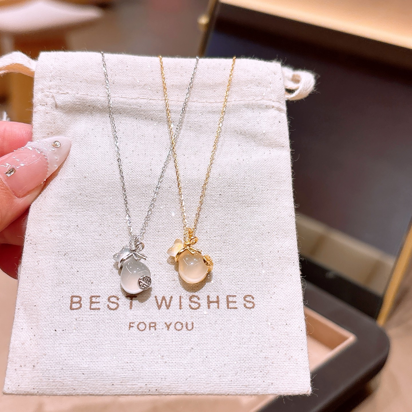 ファッション純銀ネックレスシルバー 春節