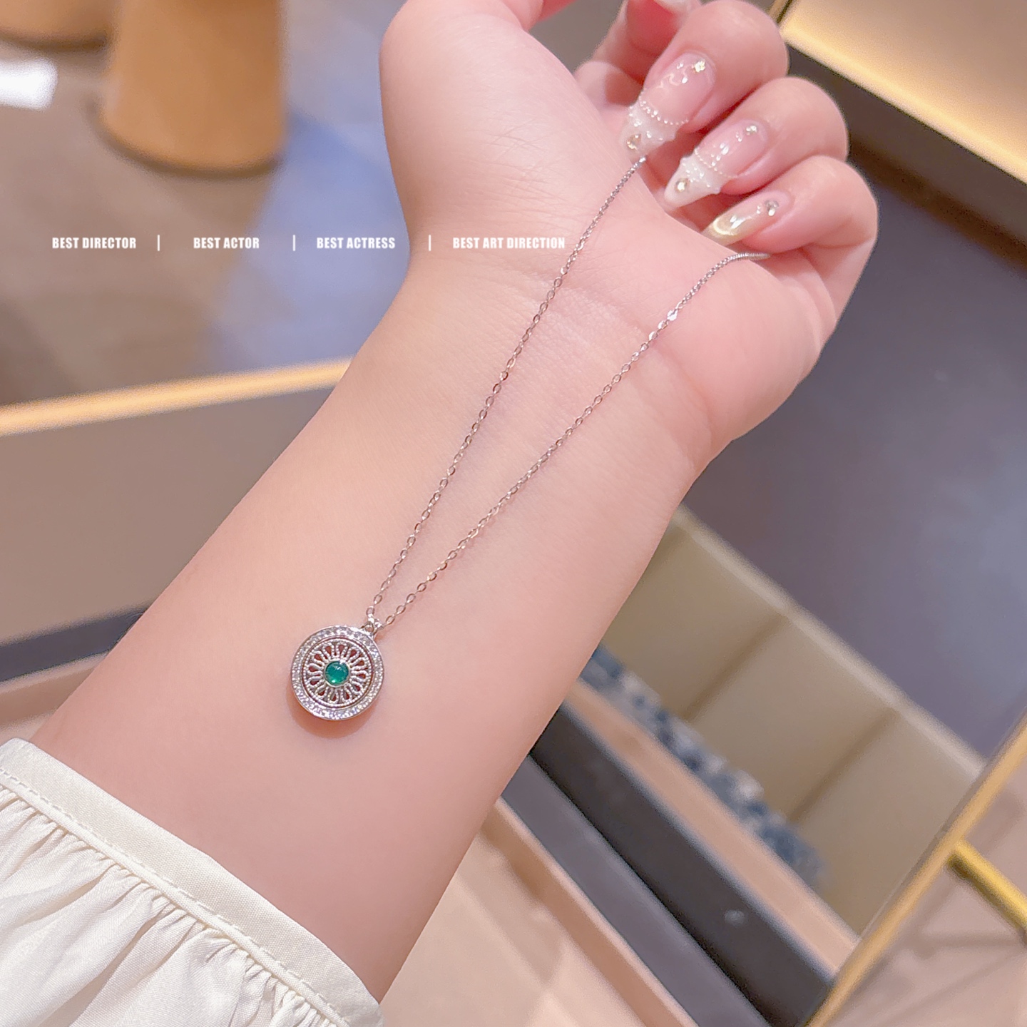 柔らかニッケル無添加銀ネックレスシルバー ウェディングギフト