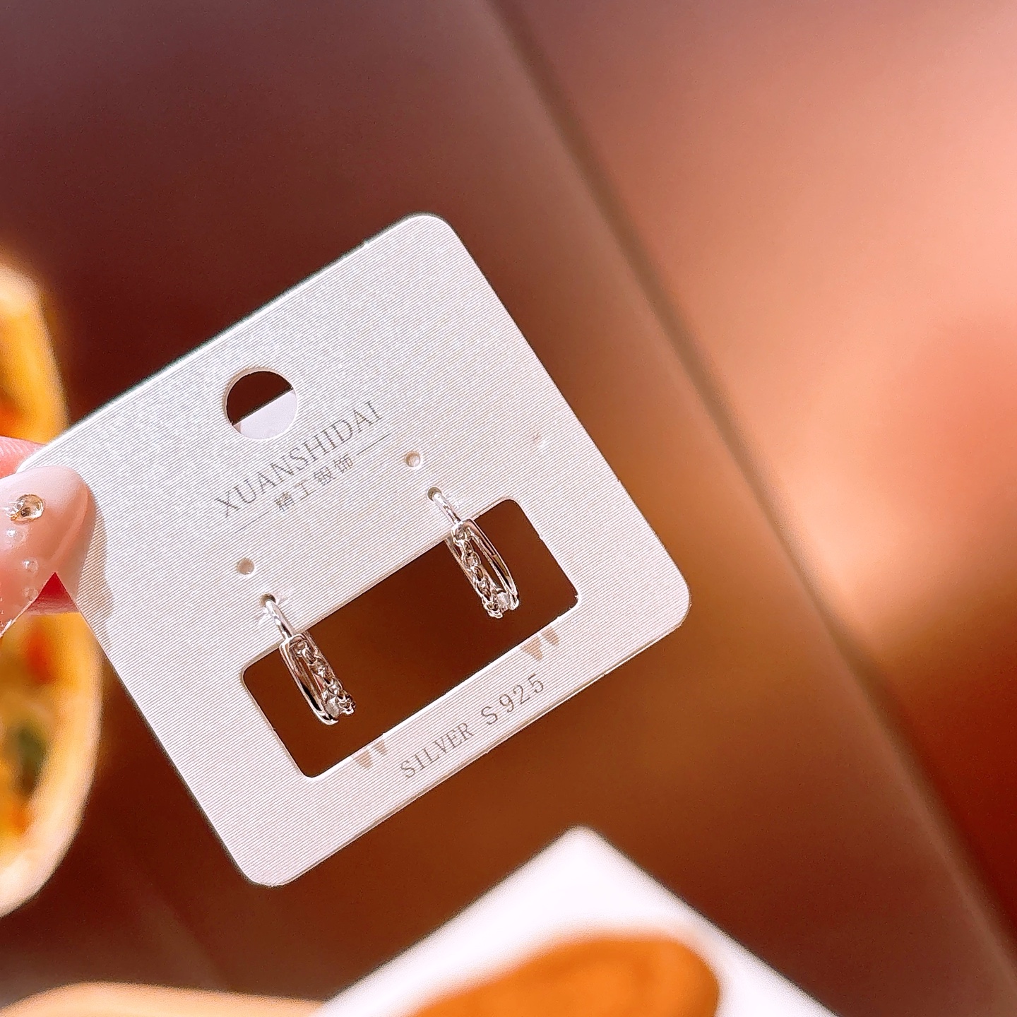 繊細アレルギー対応シルバーイヤーカフシルバー パーティー