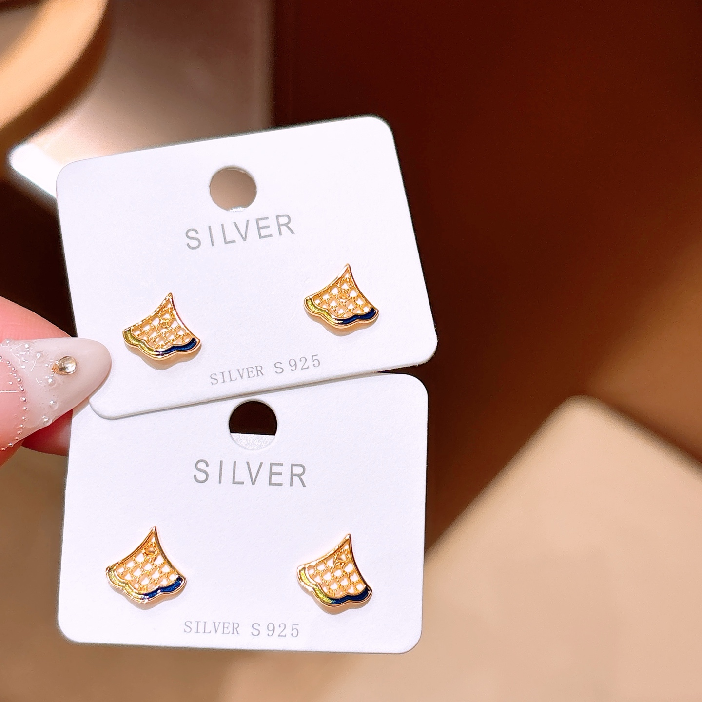 インスタ風ファインシルバーイヤリングシルバー ウェディング