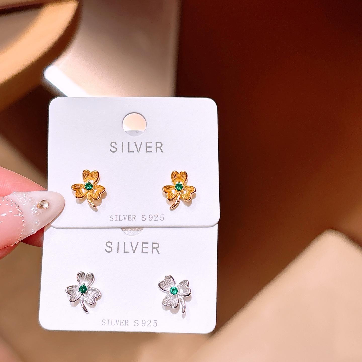 フレンチ純銀イヤリングシルバー 記念日