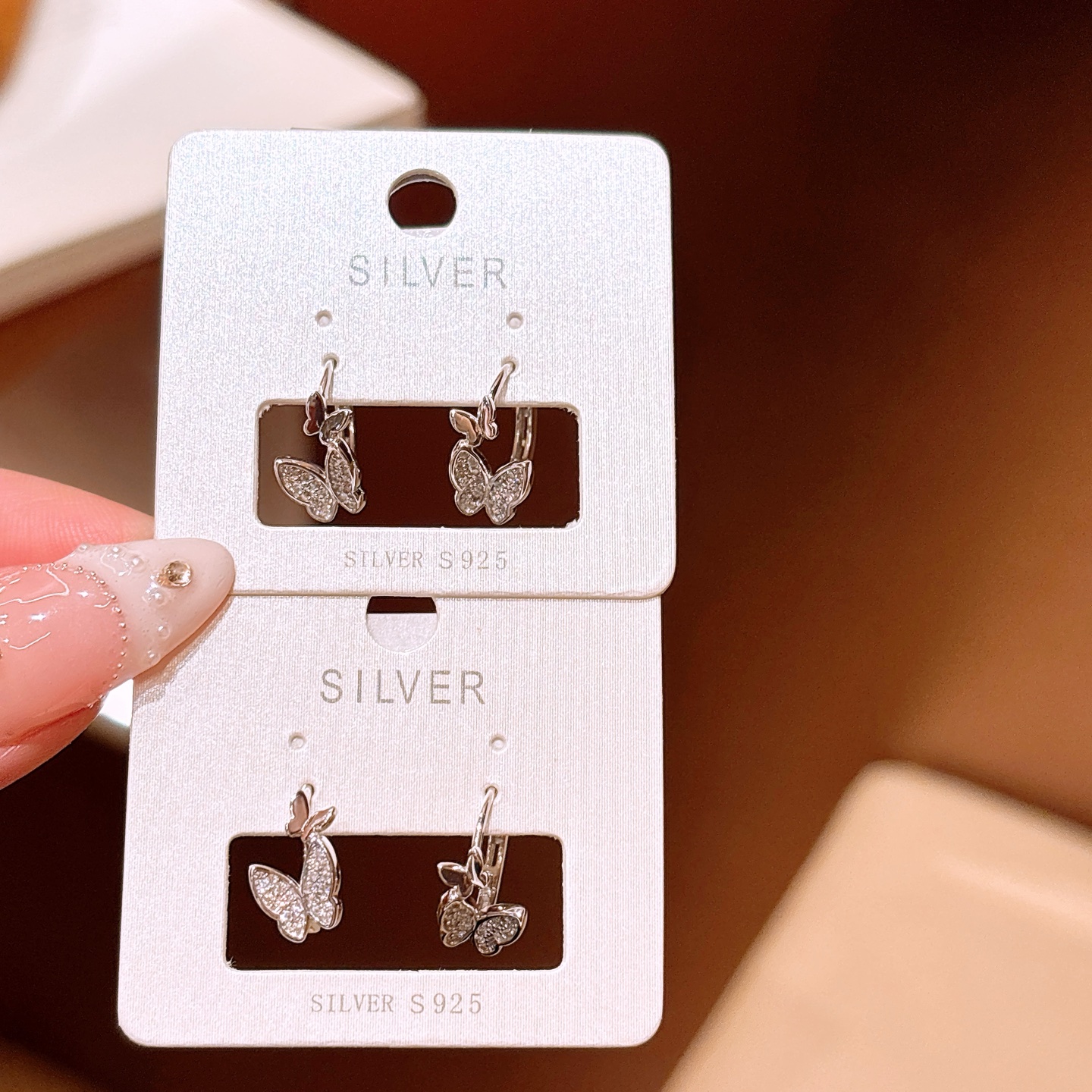 フレンチアレルギー対応シルバーイヤーカフゴールド デート