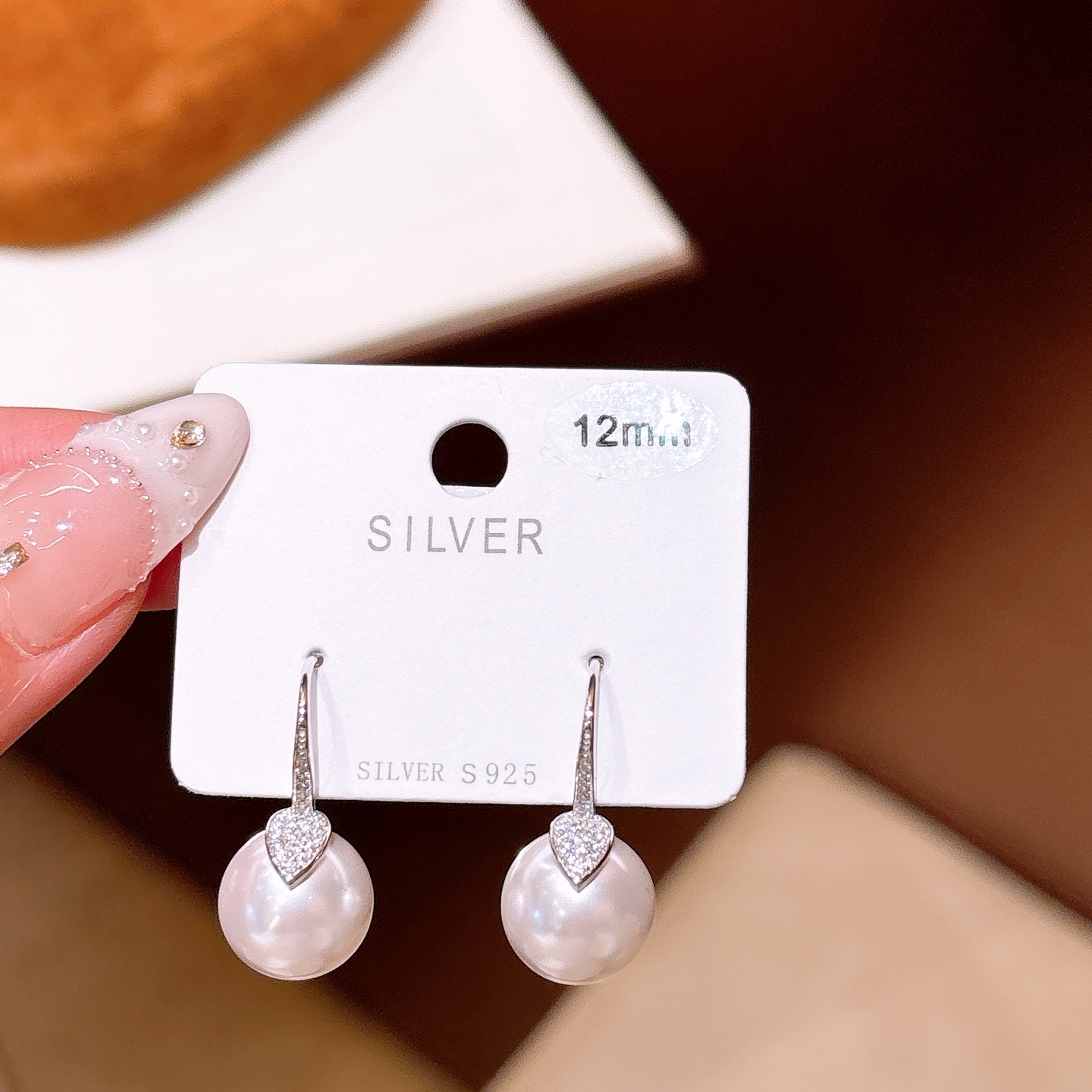 Fine Silver Drop & Thread Earrings Artistic Housewarming Gold