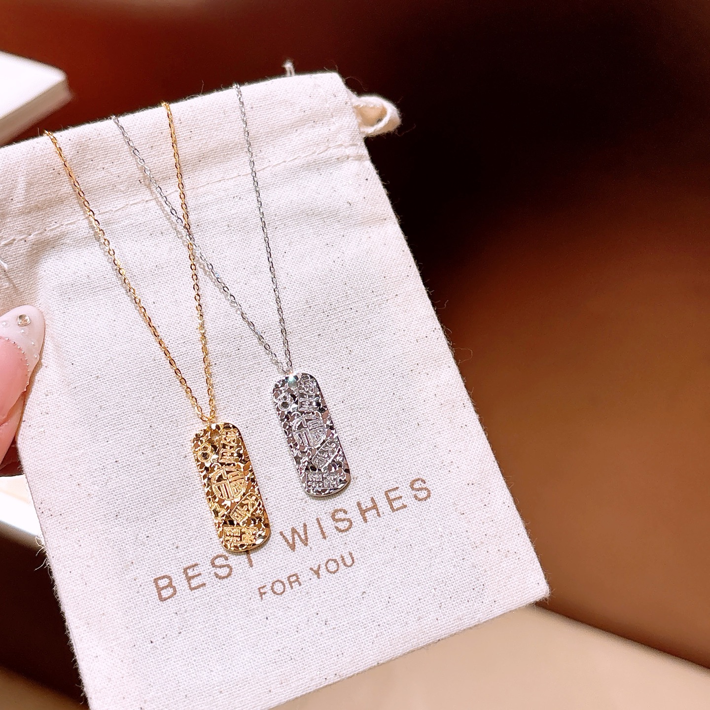 森ガールニッケル無添加銀ネックレスシルバー 日常使い