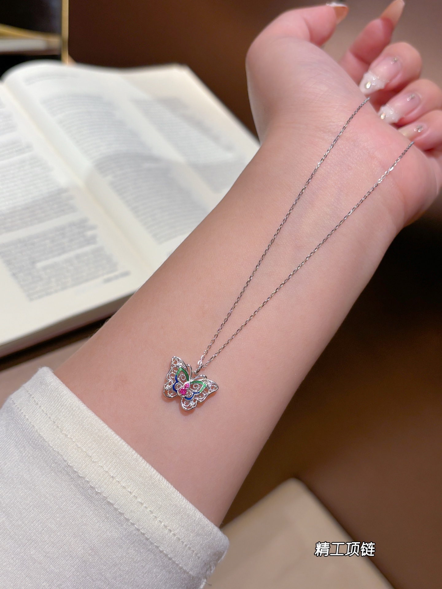 韓国風S925スターリングシルバーネックレスゴールド 卒業